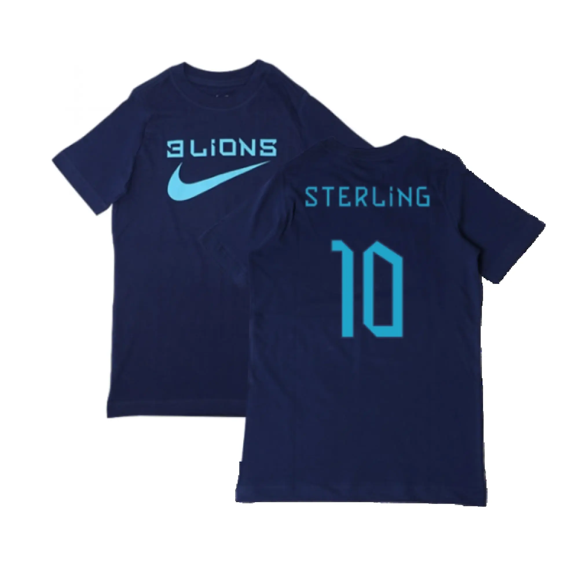 England Three Lions Tee (Navy) - Kids (Wilson 24) 2022-2023 Size: Extra Small Made By: Nike