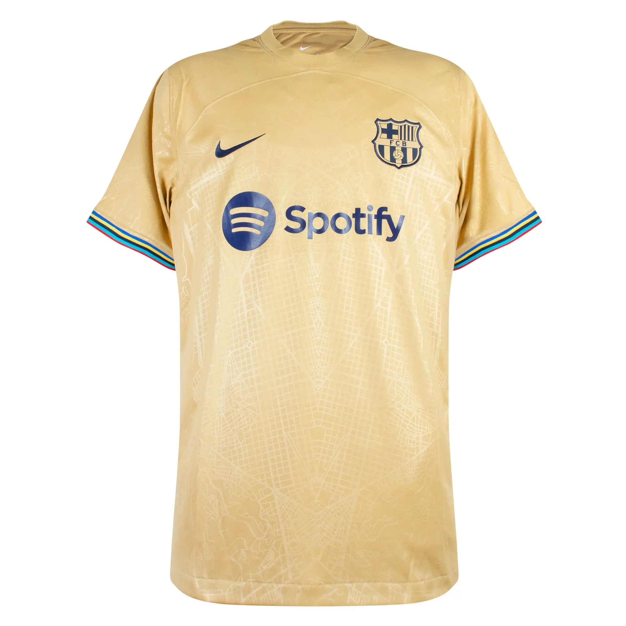Nike Barcelona Mens SS Away Shirt 2022/23