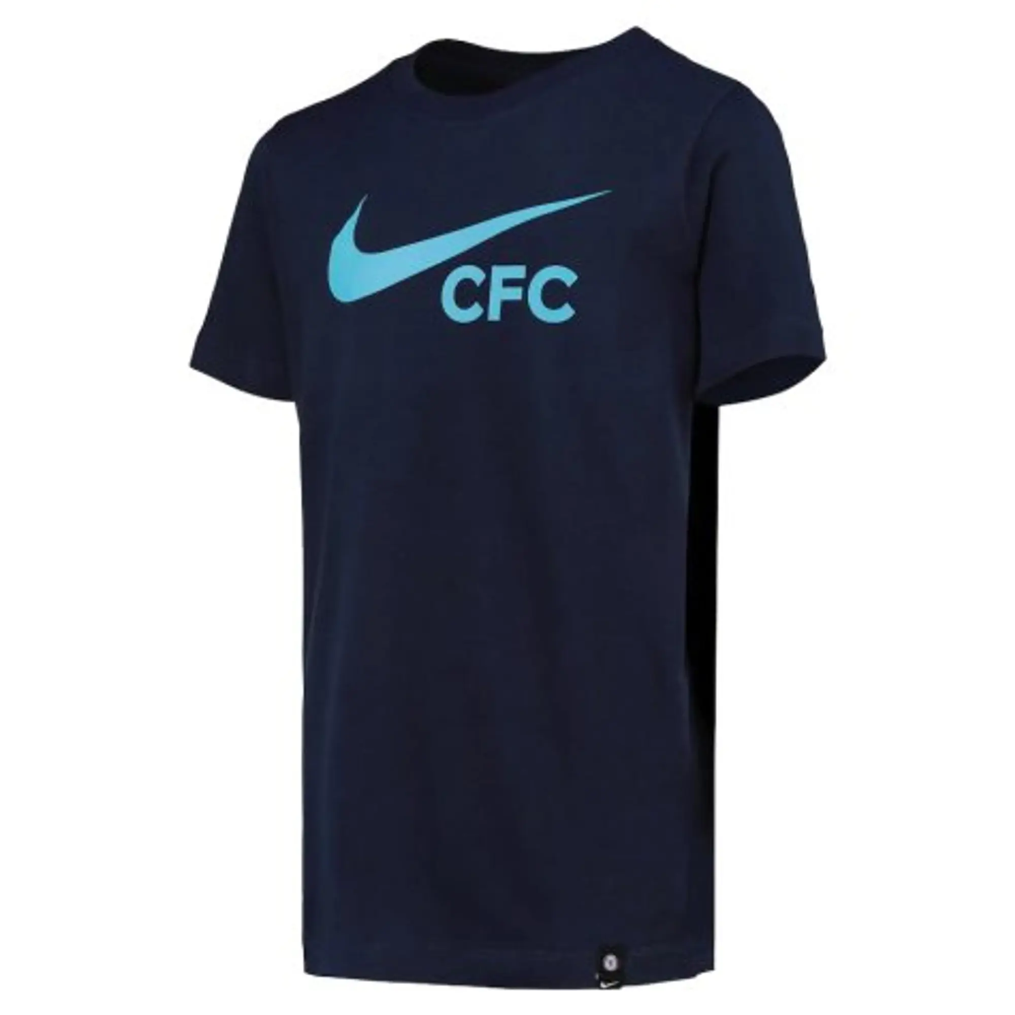 Chelsea Swoosh Tee (Navy) - Kids (Joao Felix 11) 2022-2023 Made By: Nike