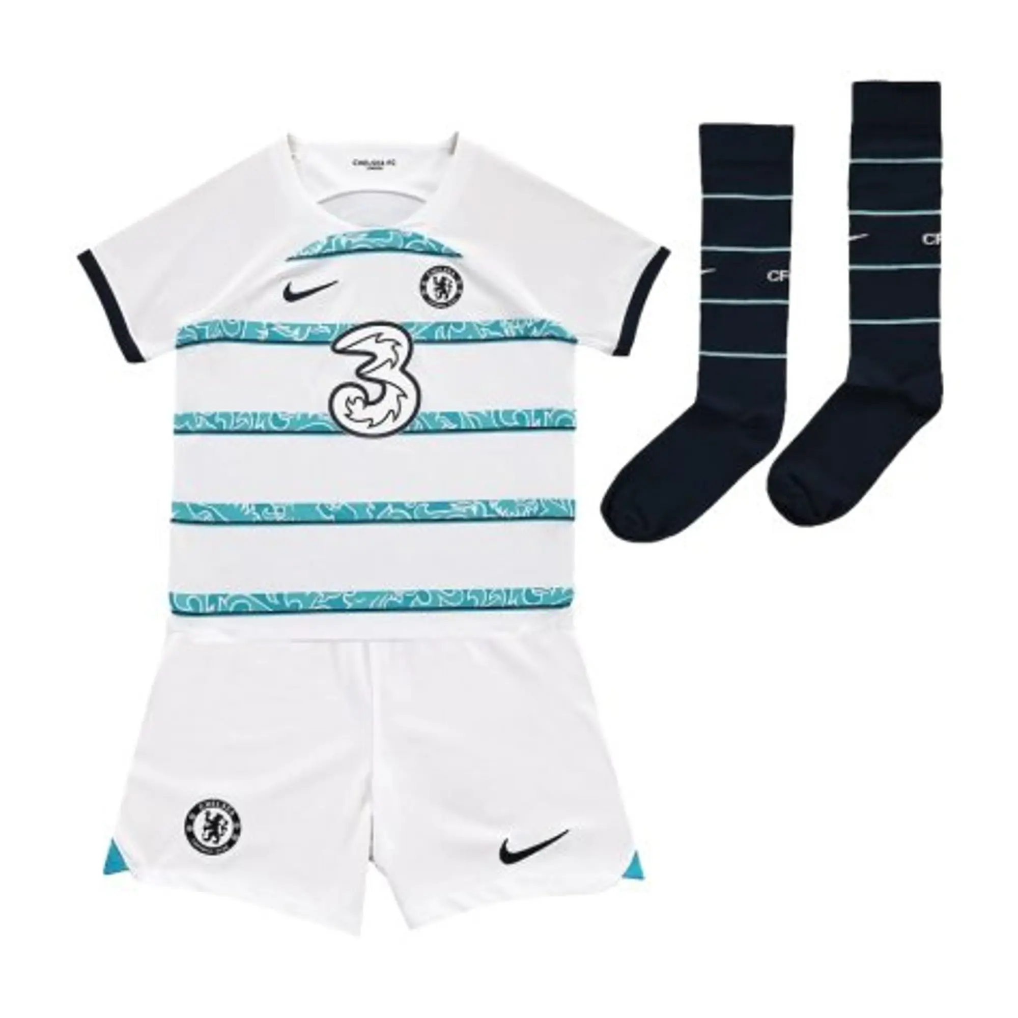 Nike Chelsea Kids SS Away Mini Kit 2022/23