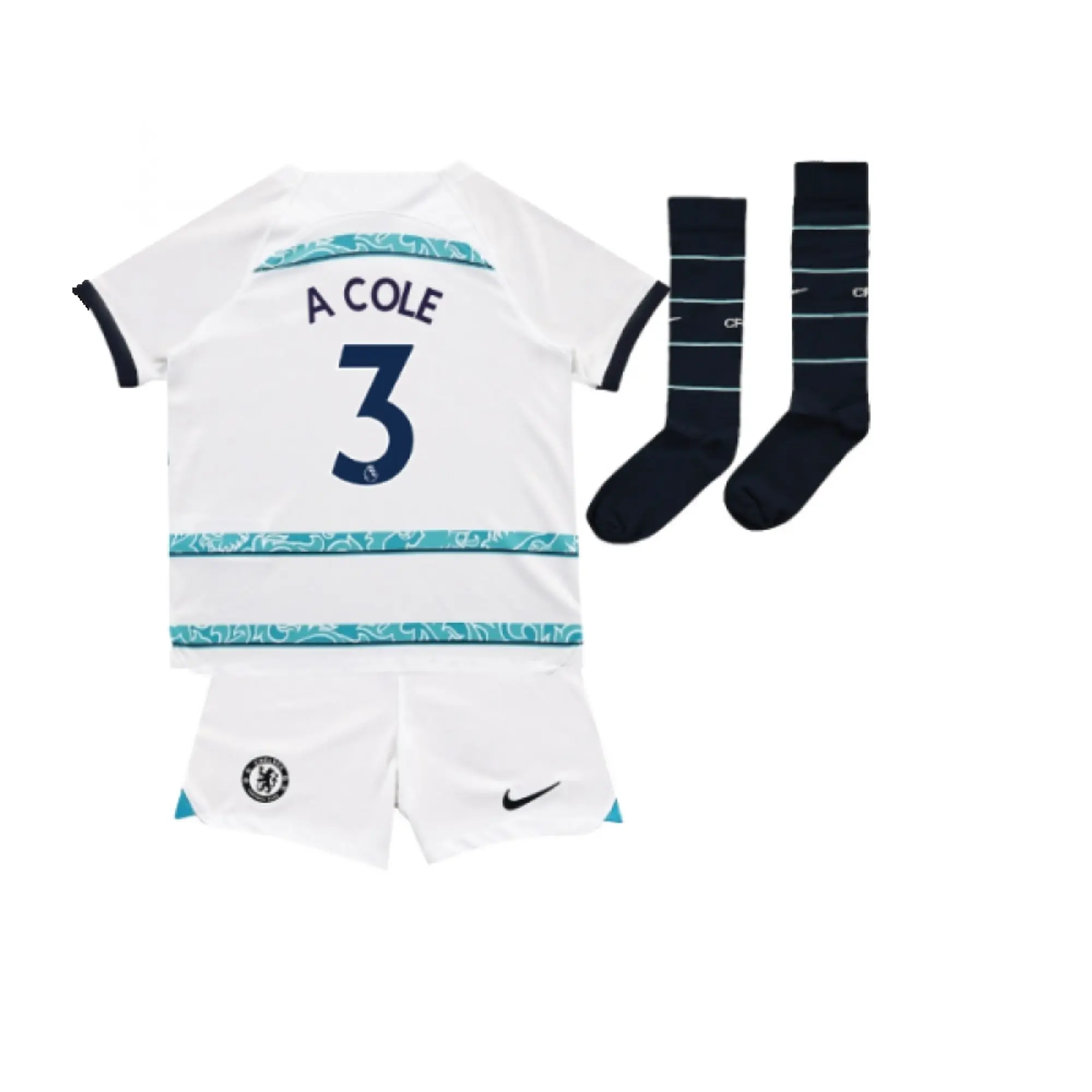 Nike Chelsea Kids SS Away Mini Kit 2022/23