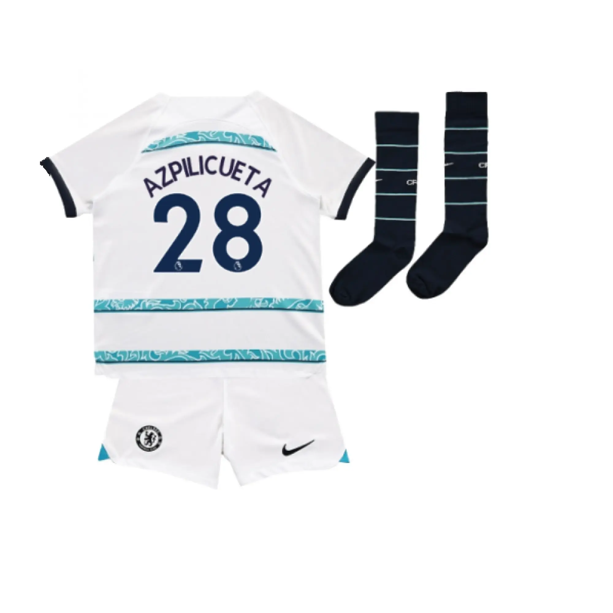 Nike Chelsea Kids SS Away Mini Kit 2022/23