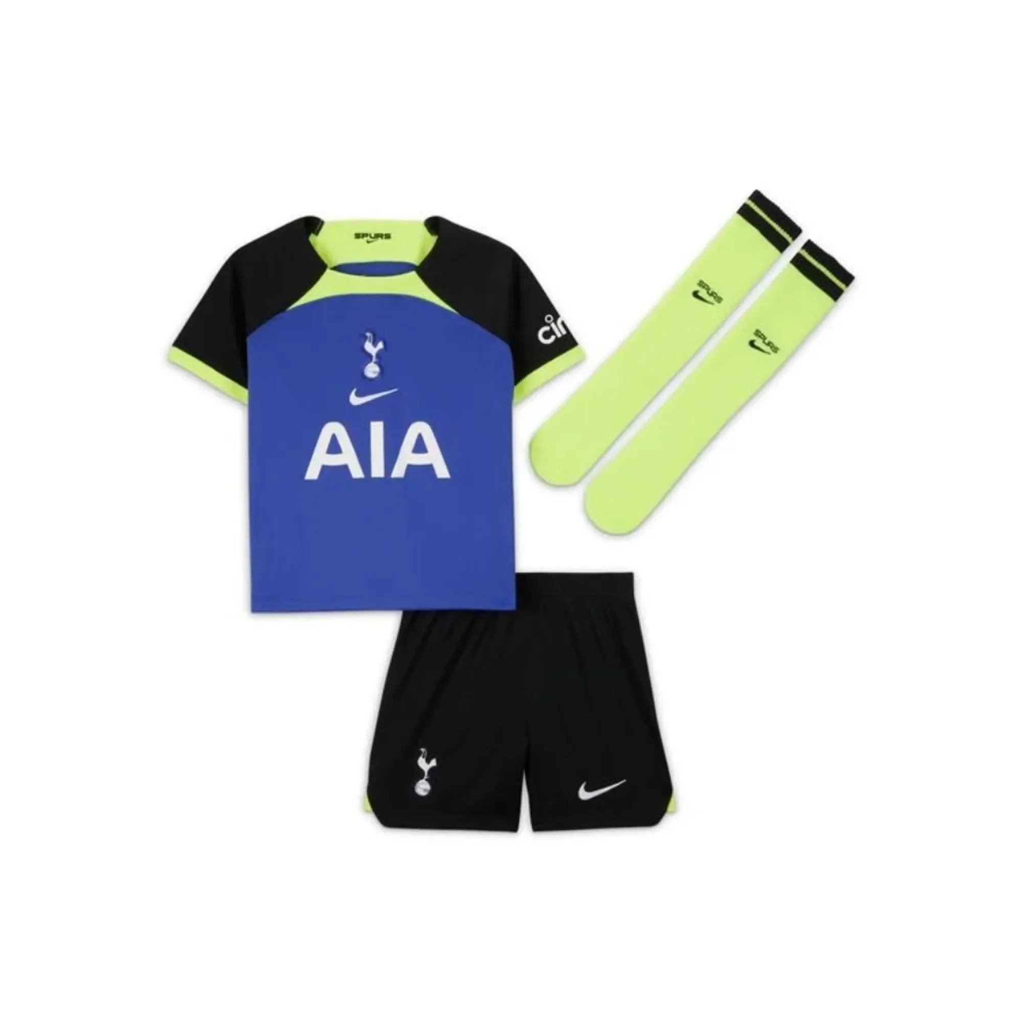 Nike Tottenham Hotspur Kids SS Away Mini Kit 2022/23