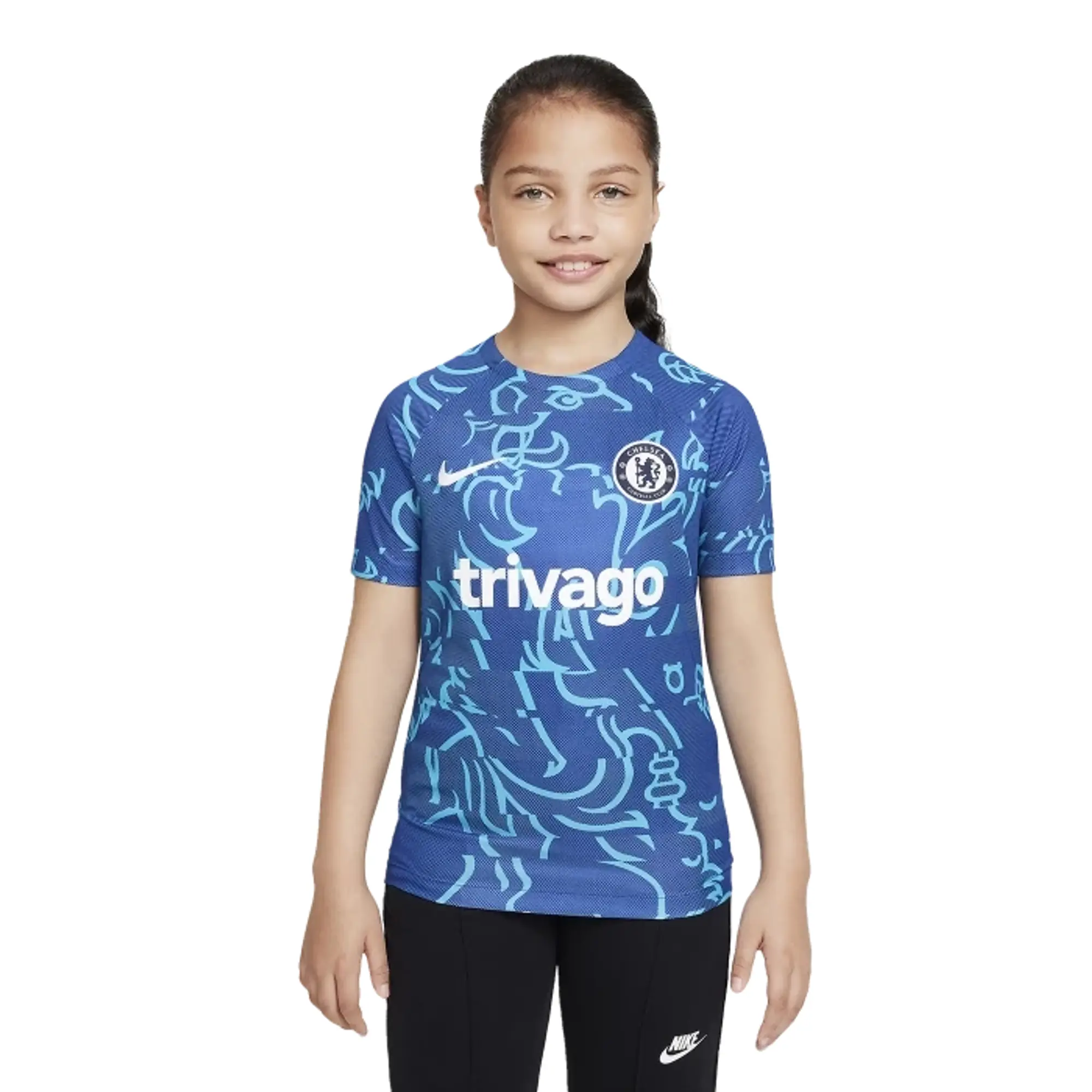 Nike Chelsea Kids SS Pre-Match Away Shirt 2022/23