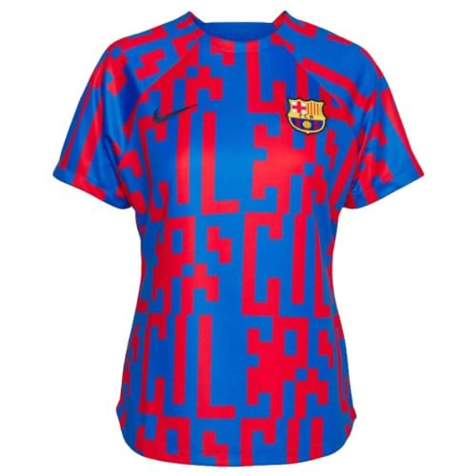 Nike Barcelona Mens SS Pre-Match Home Shirt 2022/23