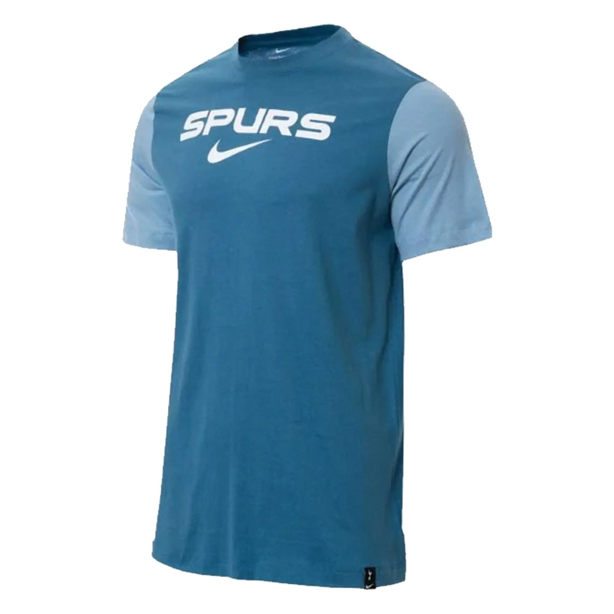 Tottenham Swoosh T-Shirt (Teal) 2022-2023 Men's Blue Made By: Nike