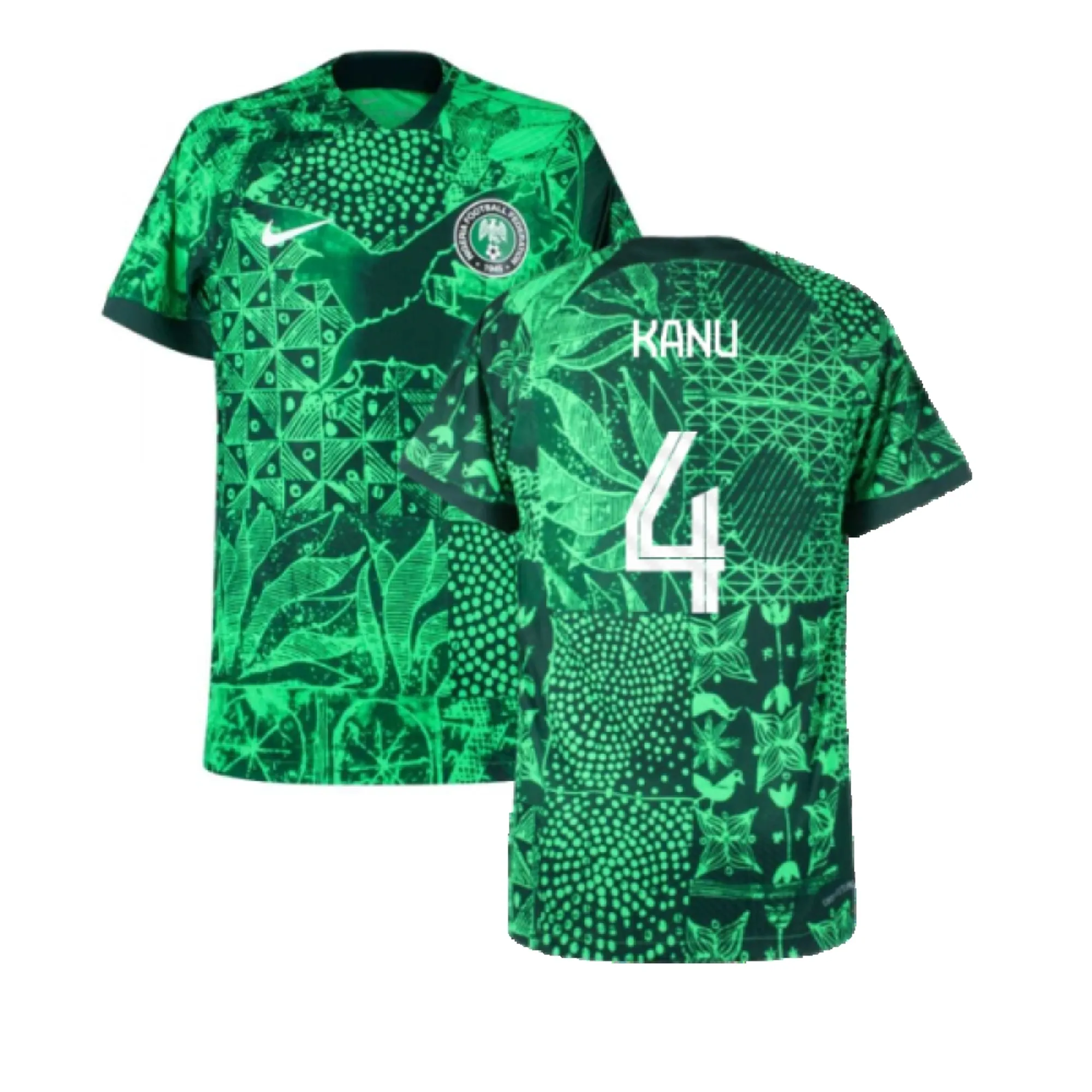 Nike Nigeria Mens SS Player Issue Home Shirt 2022 | DN0631-329