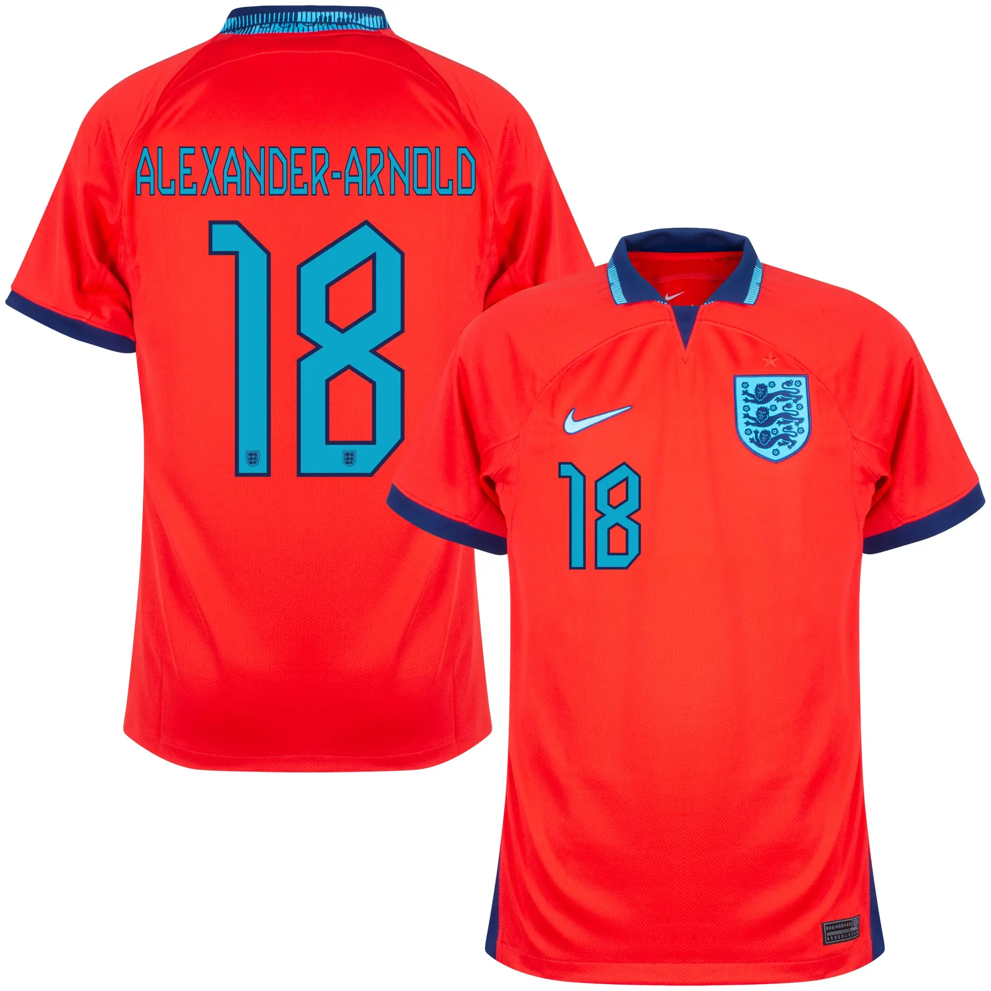 Nike England Mens SS Away Shirt 2022