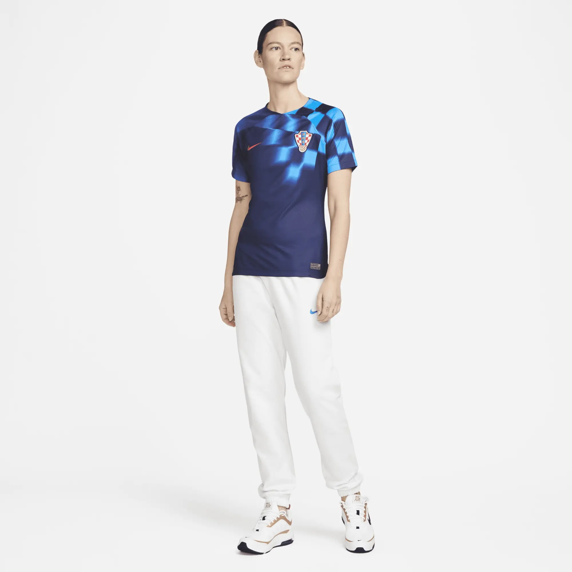 Nike Croatia Womens SS Away Shirt 2022