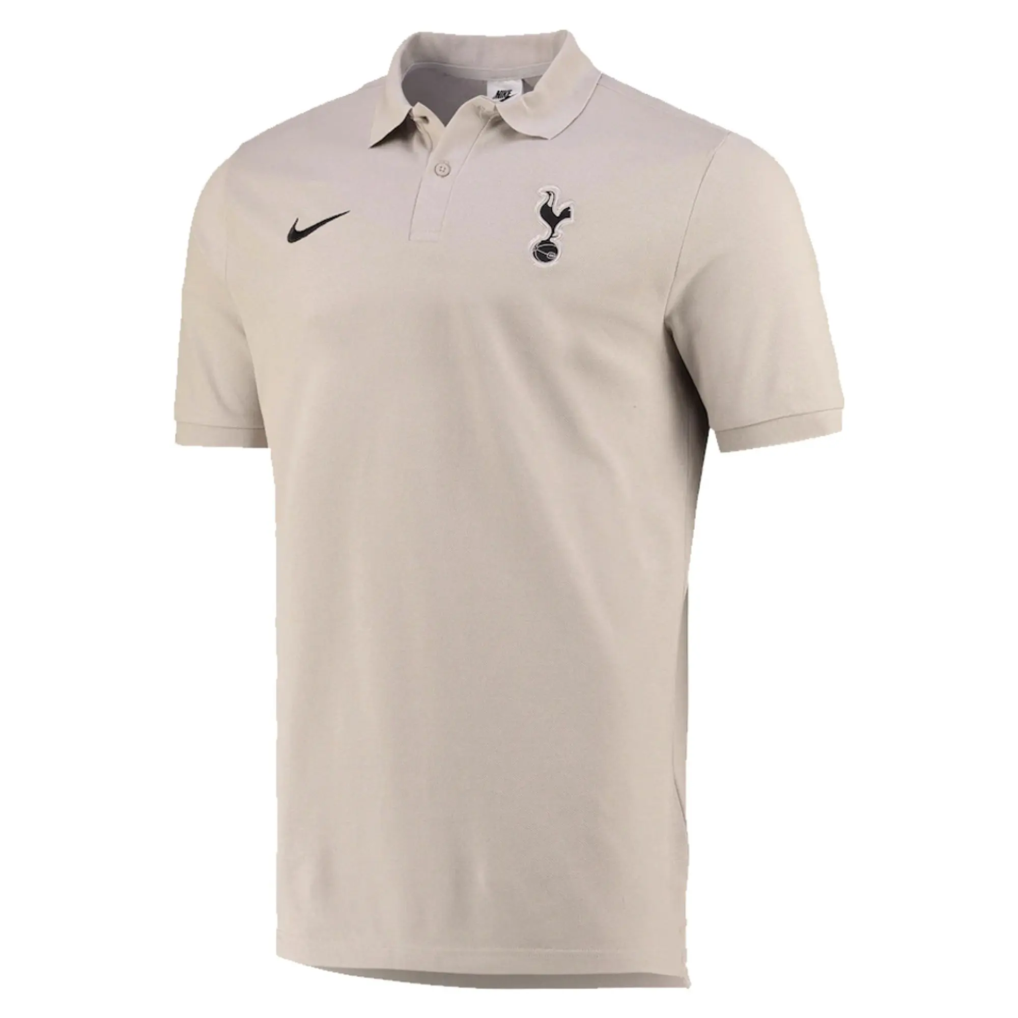 Tottenham CL Core Polo Shirt (Lt Iron Ore) 2022-2023 Men's Grey Made By: Nike