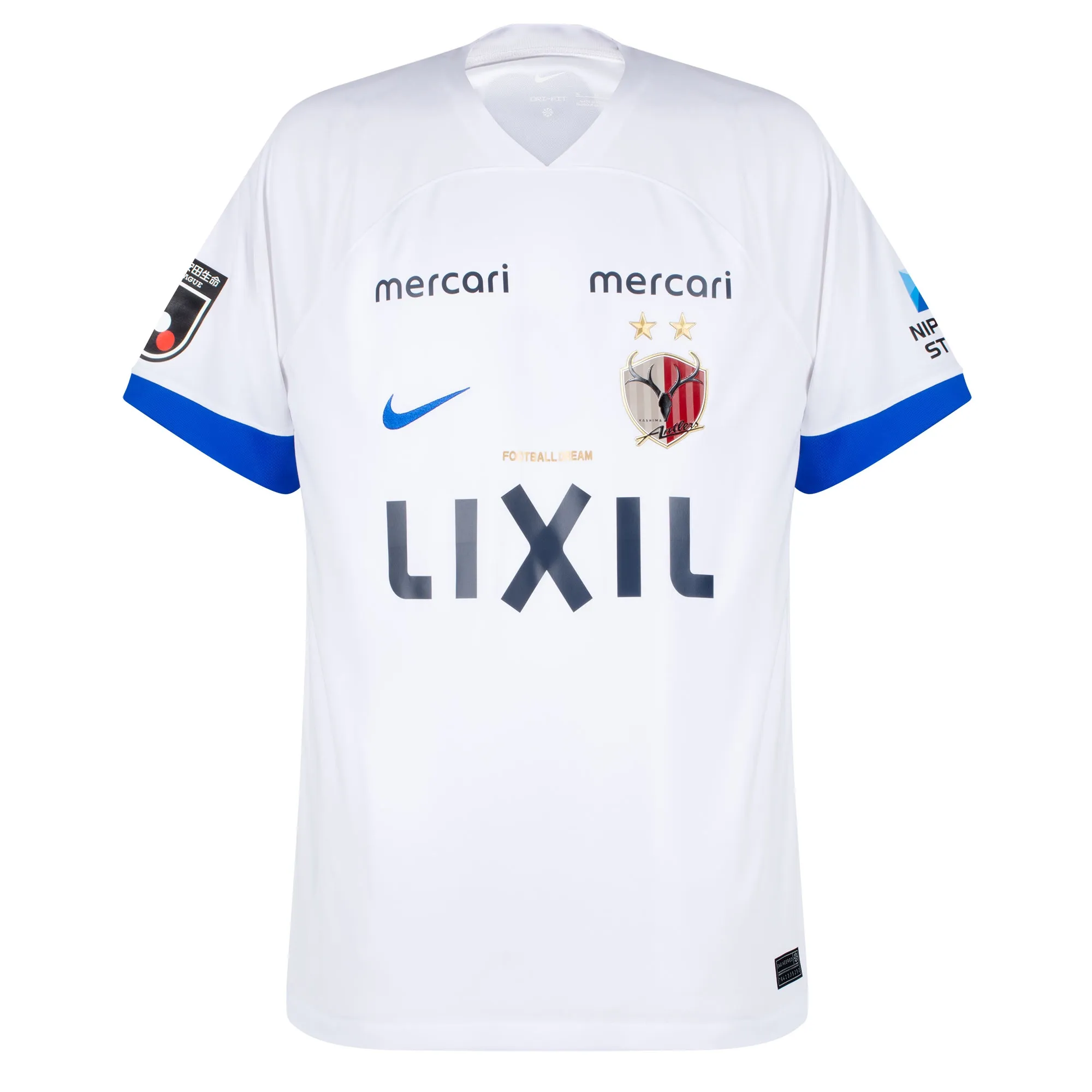 Nike Kashima Antlers Mens SS Away Shirt 2023/24