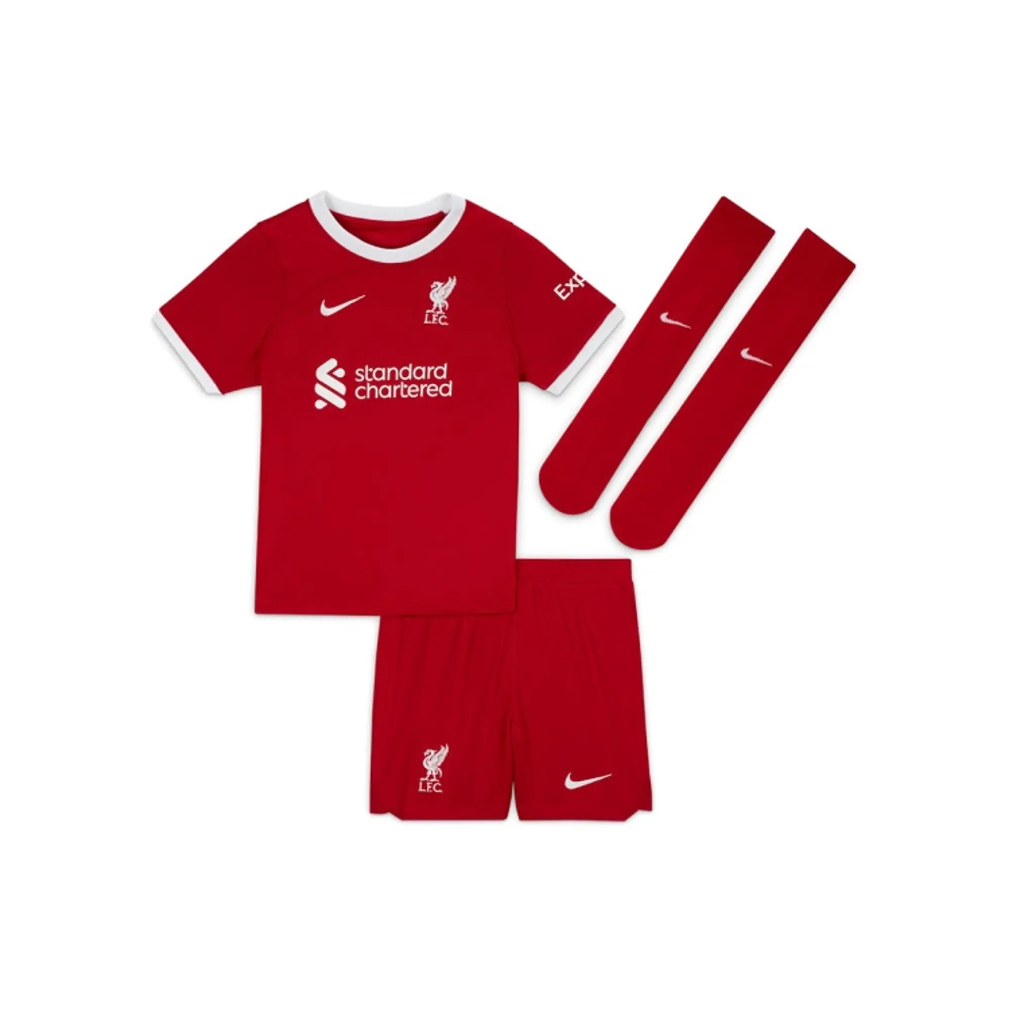 Nike Liverpool Home Gakpo 18 Mini Kit 2023-2024 (Premier League)