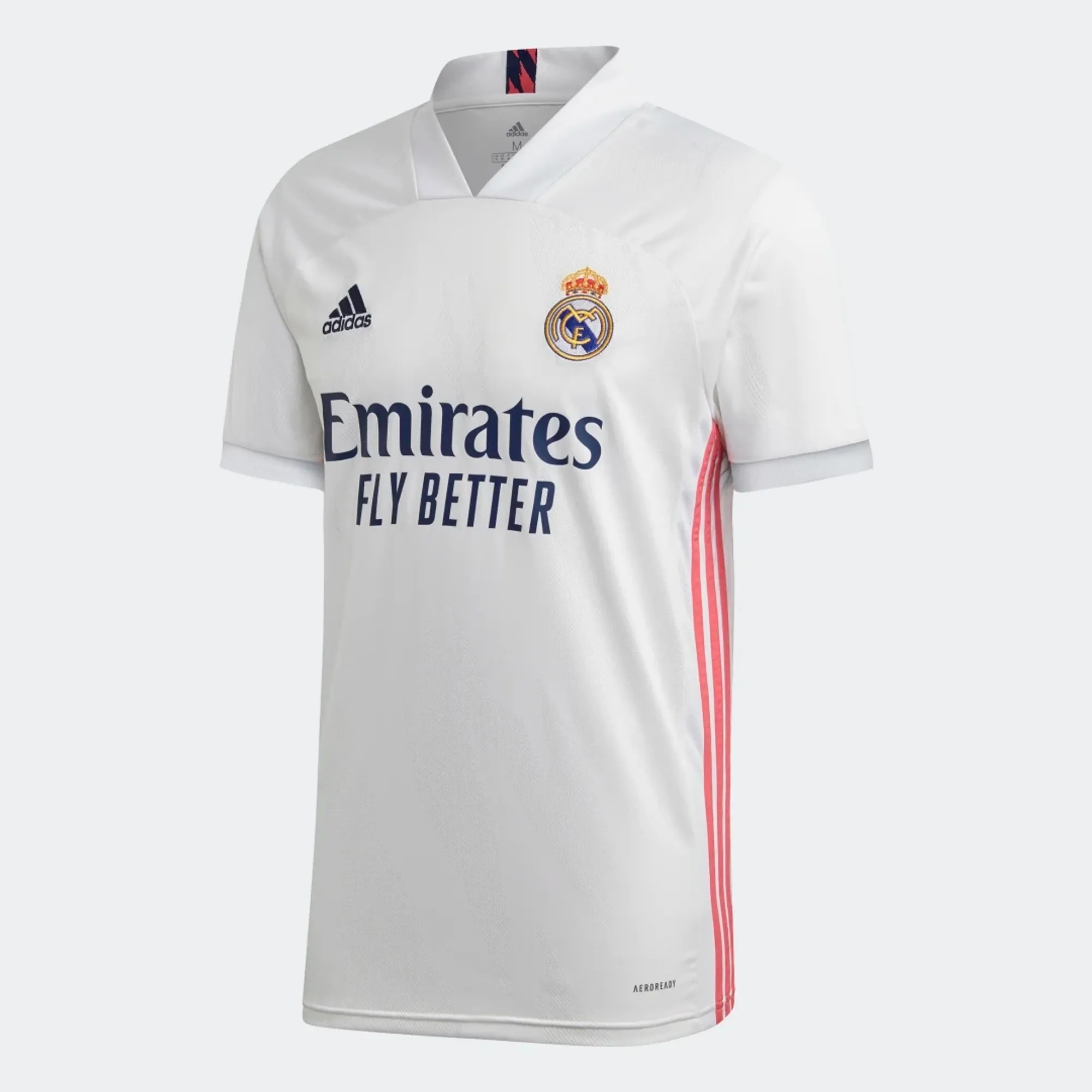 adidas Real Madrid Mens SS Home Shirt 2020/21