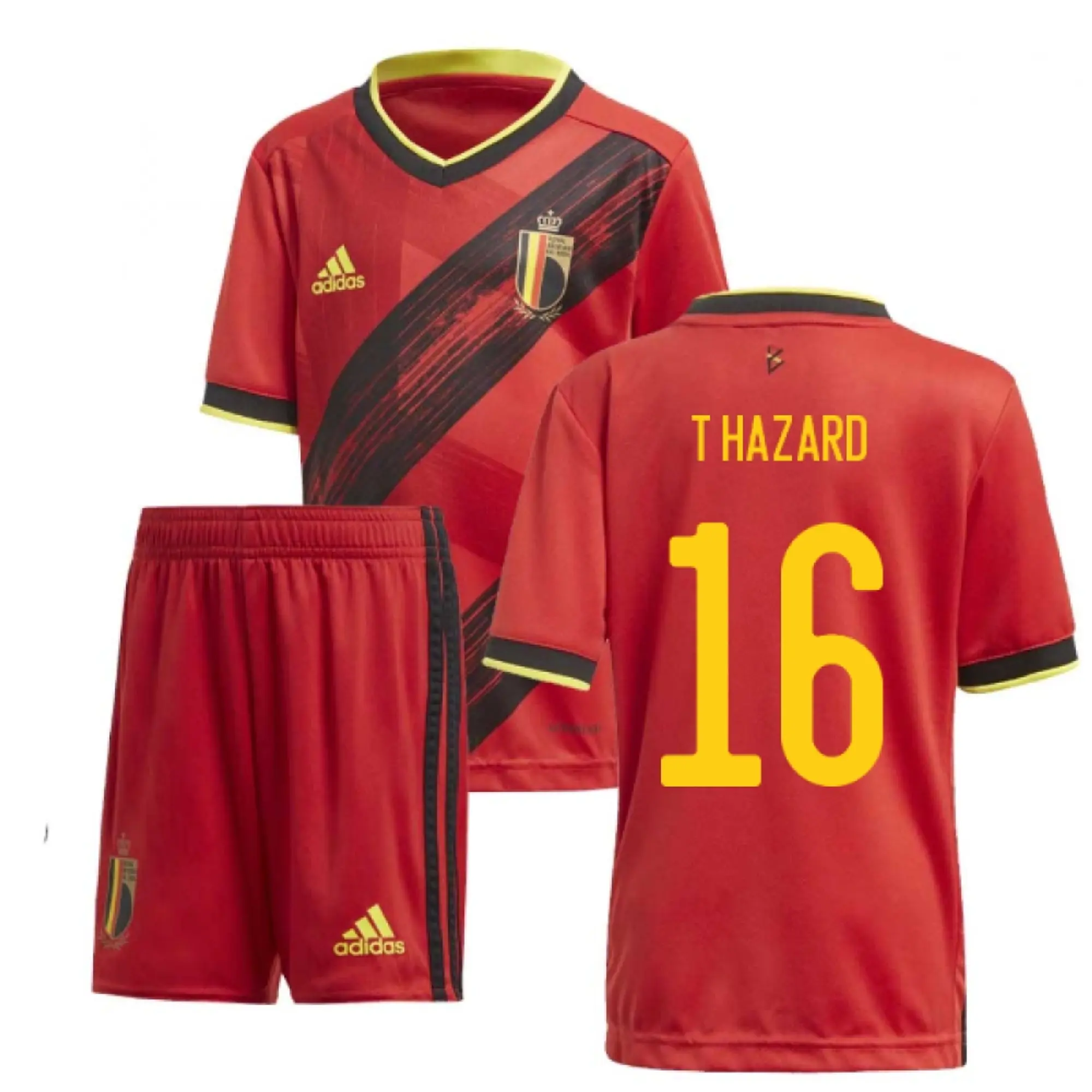 adidas Belgium Kids SS Home Mini Kit 2020