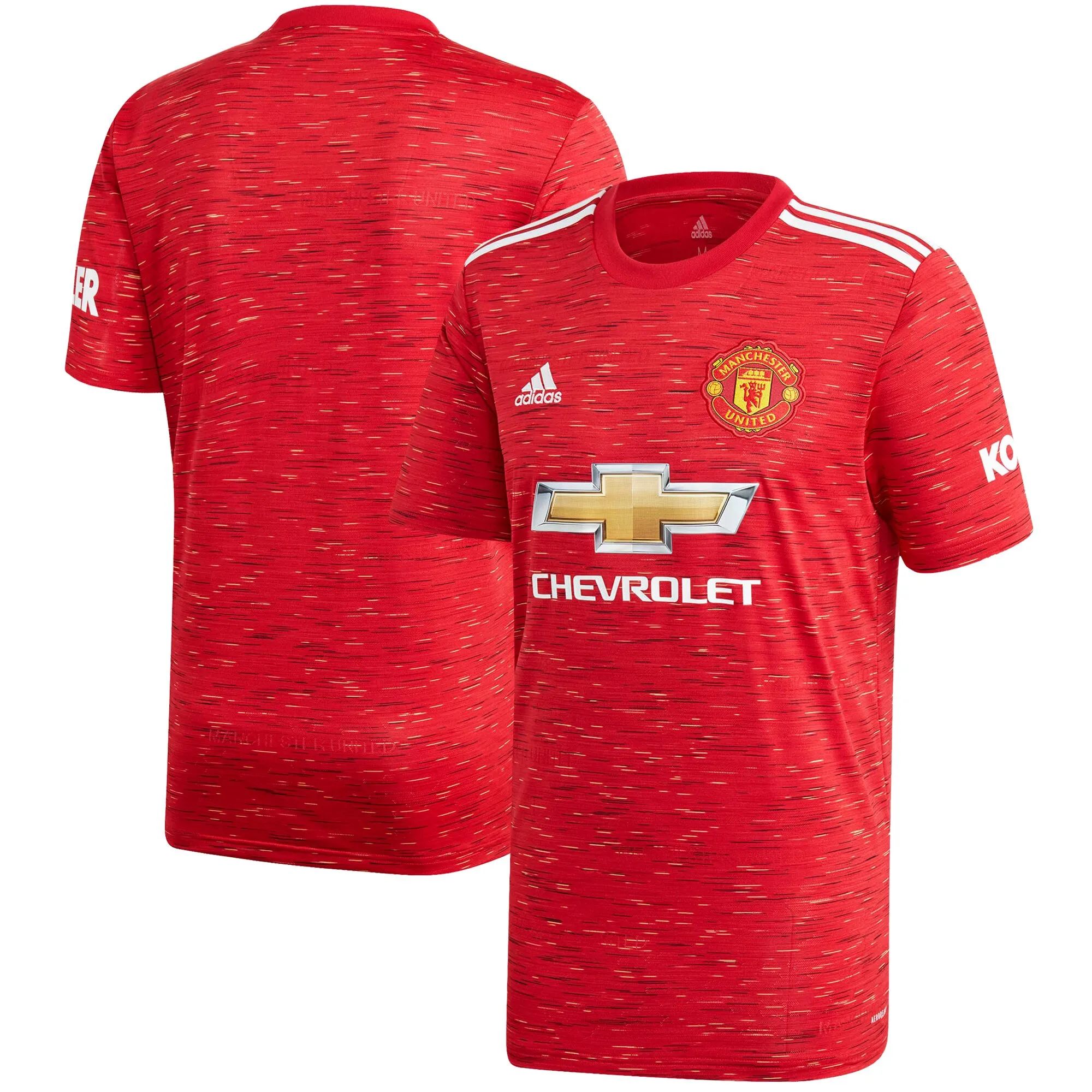 adidas Manchester United Mens SS Home Shirt 2020/21