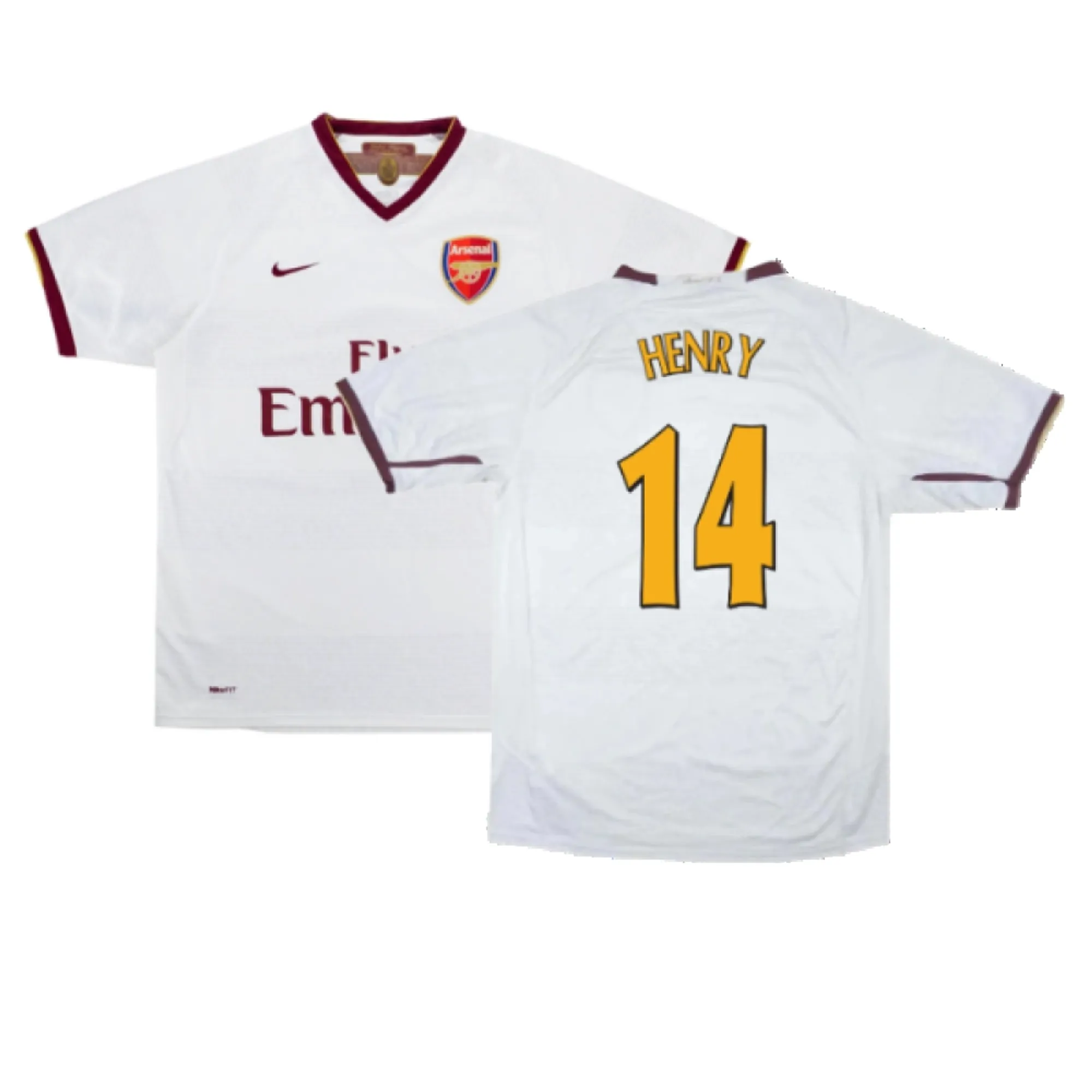 Nike Arsenal Mens SS Away Shirt 2007/08 | GKRSJm-399 | FOOTY.COM