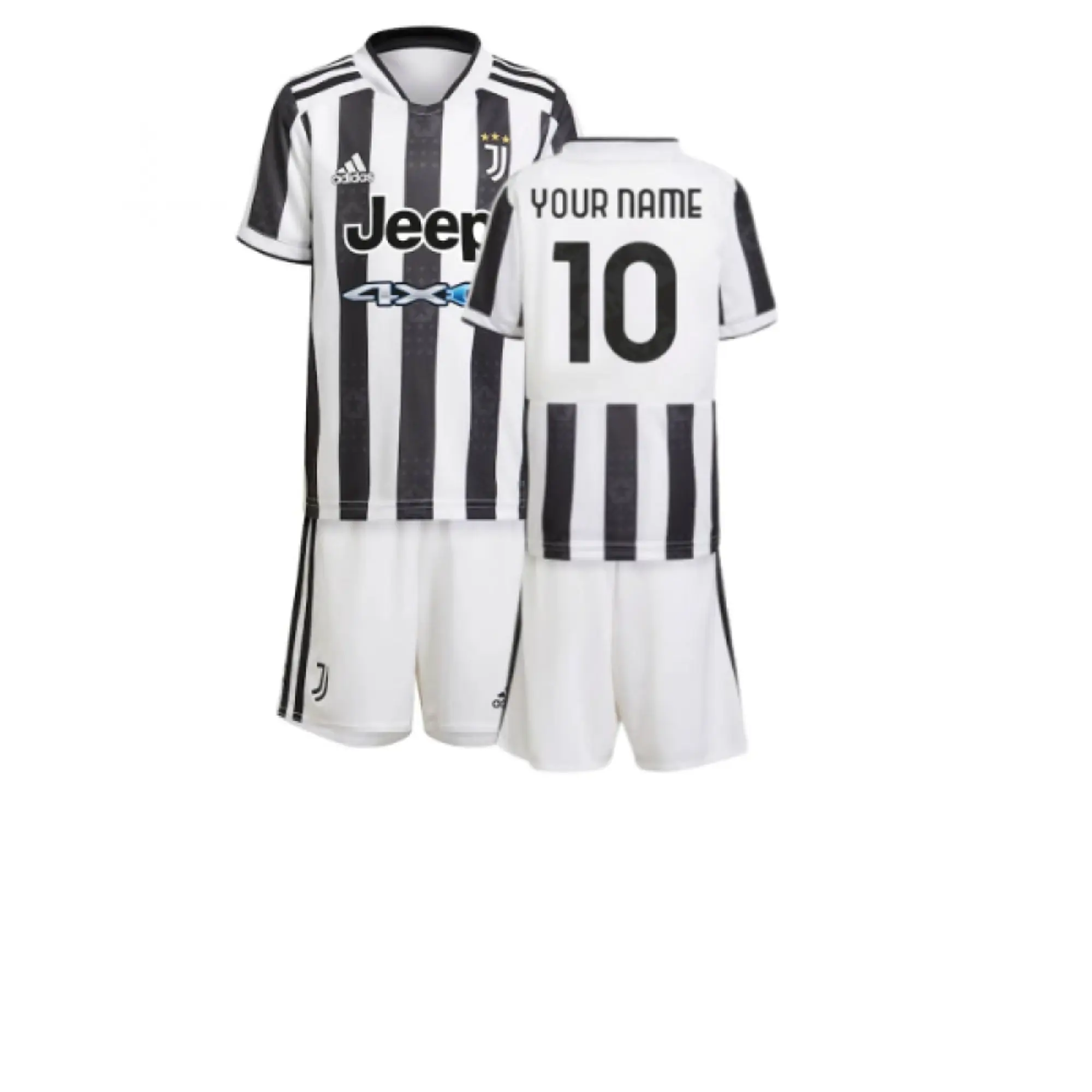 adidas Juventus Kids SS Home Mini Kit 2021/22