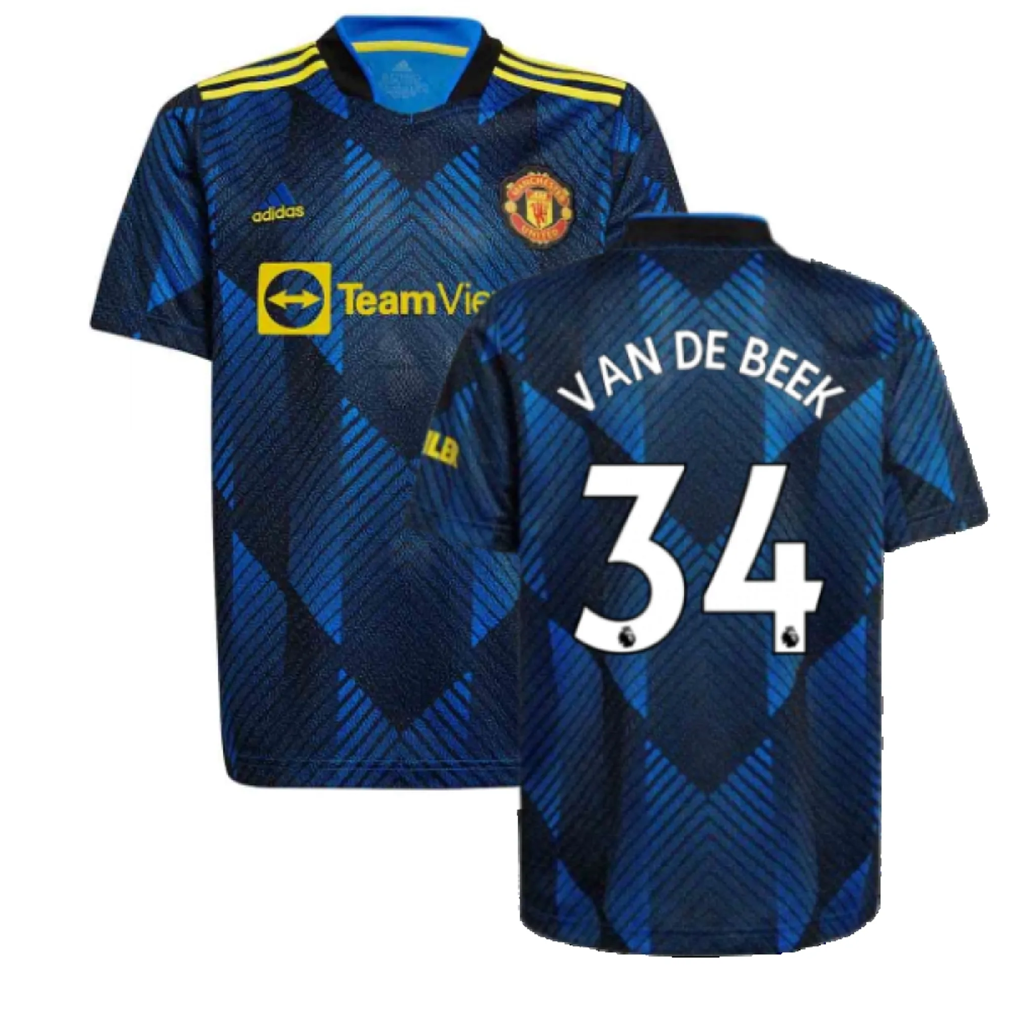 adidas Manchester United Kids SS Third Shirt 2021/22 | GR3759