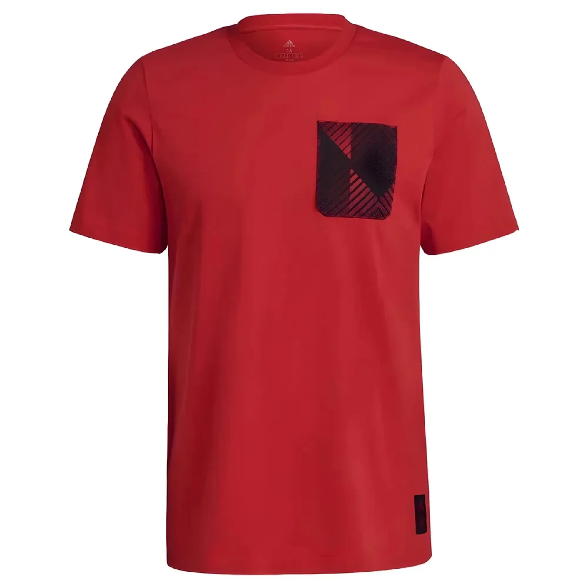Man Utd 2021-2022 STR Graphic Tee (Red) Men's Manchester United Made By: Adidas