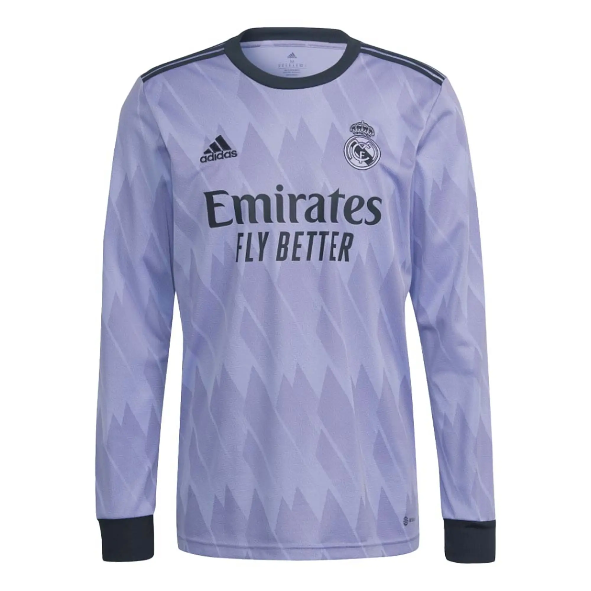 adidas Real Madrid Mens LS Away Shirt 2022/23