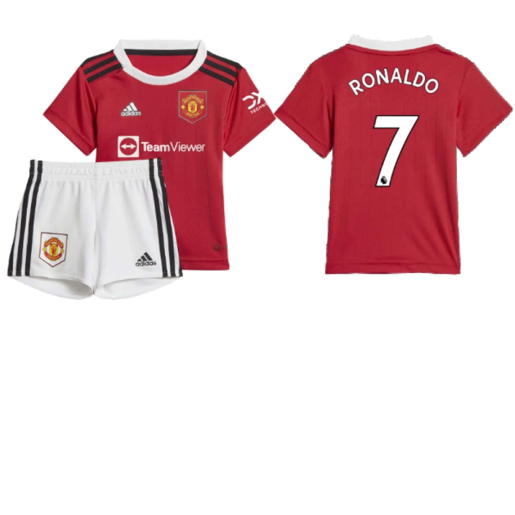 adidas Manchester United Baby SS Home Mini Kit 2022/23