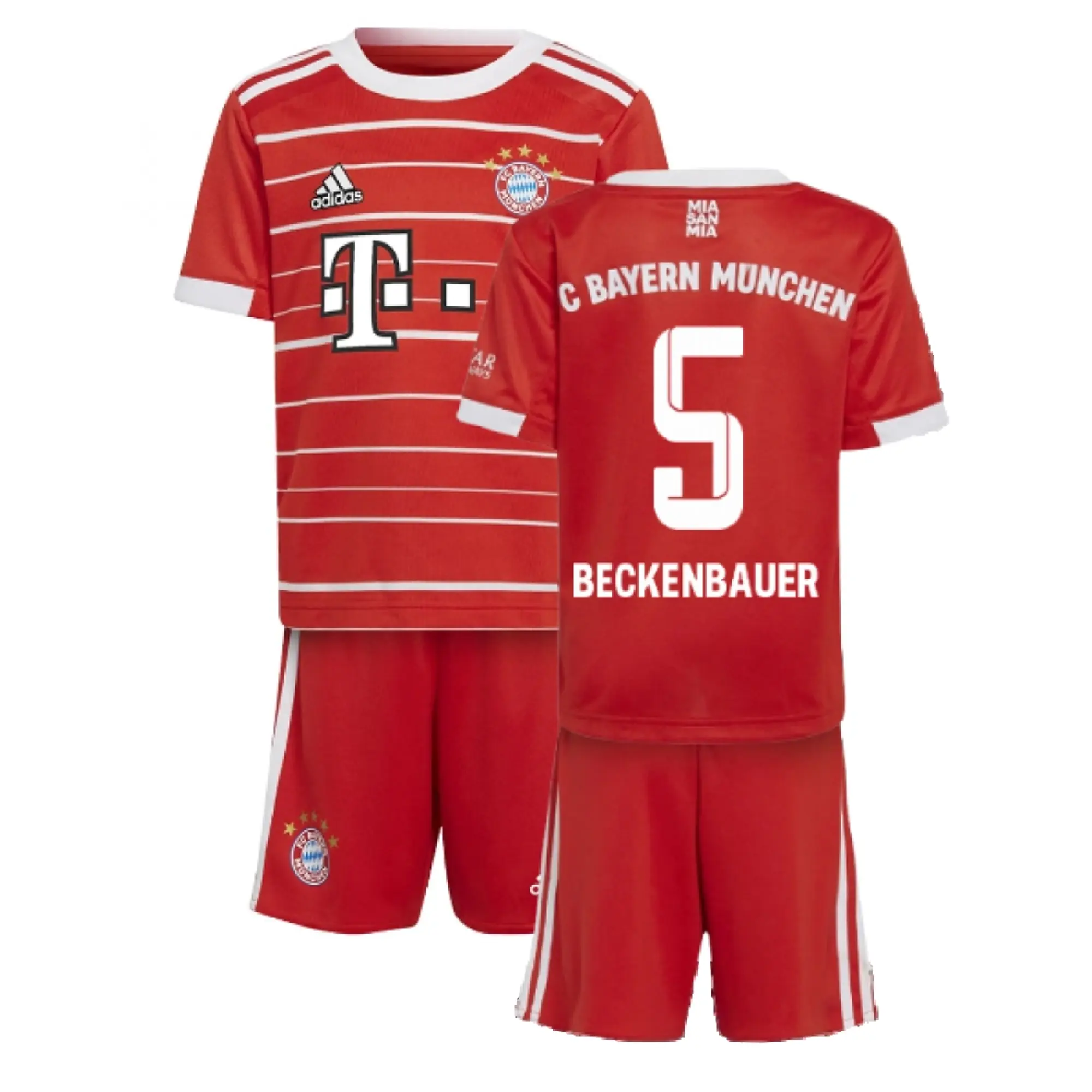 adidas Bayern Munich Kids SS Home Mini Kit 2022/23