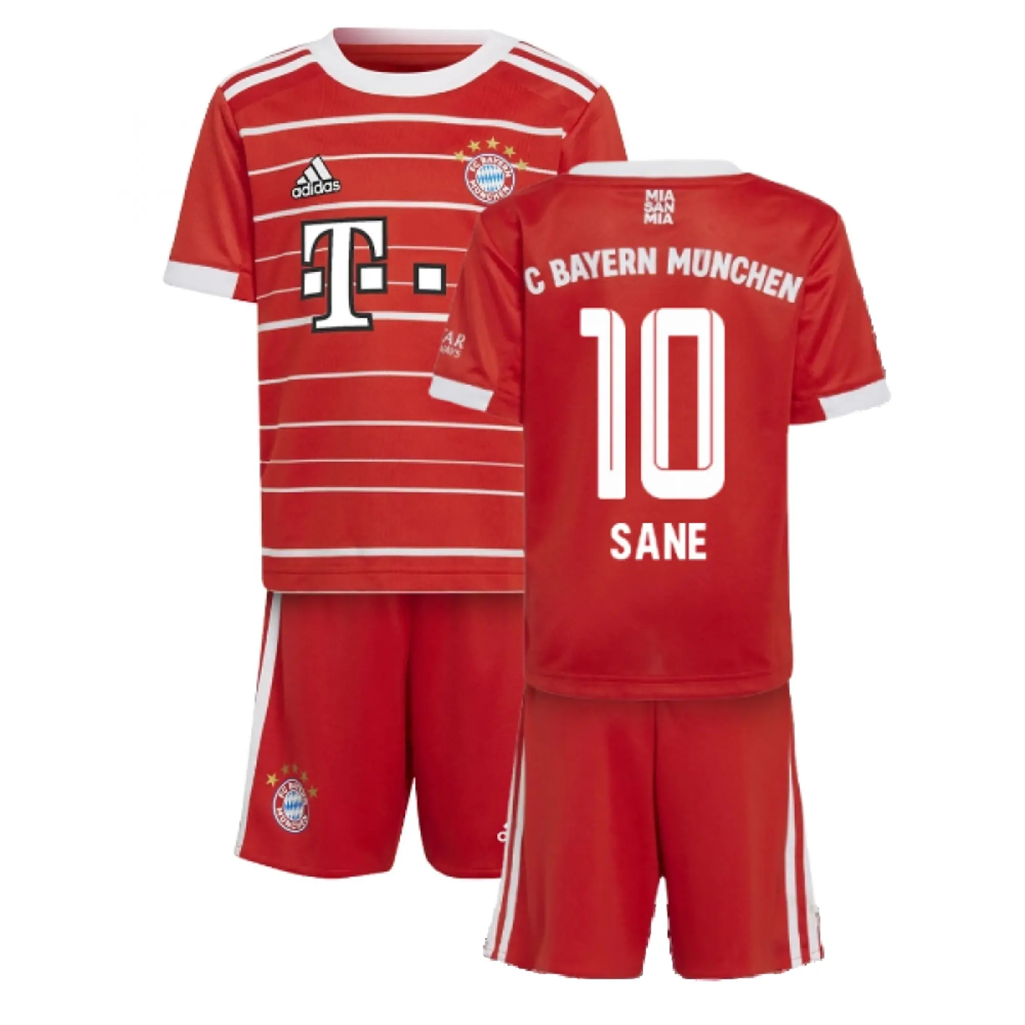 adidas Bayern Munich Kids SS Home Mini Kit 2022/23