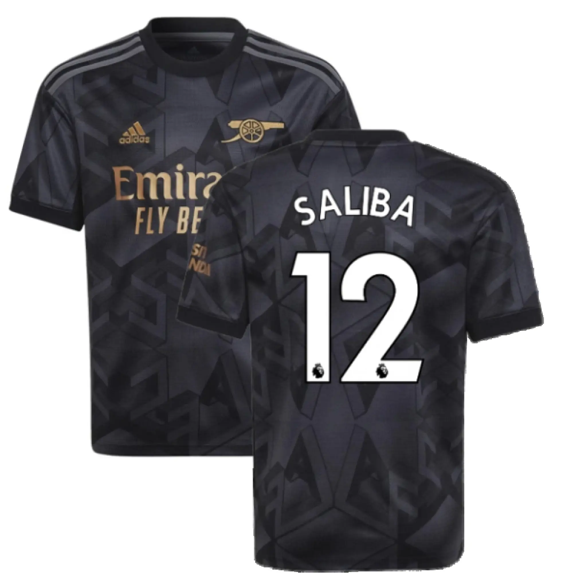 adidas Arsenal Kids SS Away Shirt 2022/23