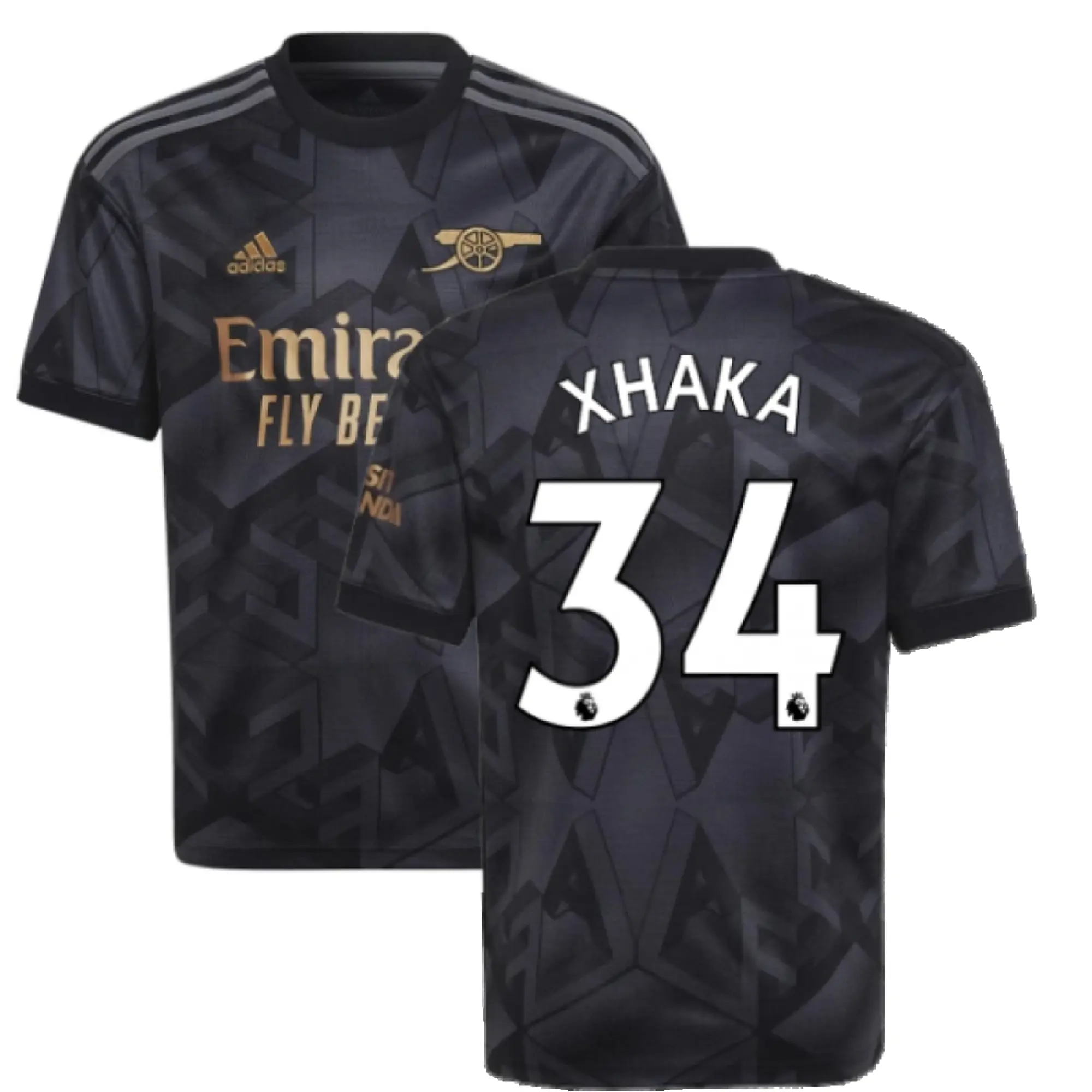 adidas Arsenal Kids SS Away Shirt 2022/23