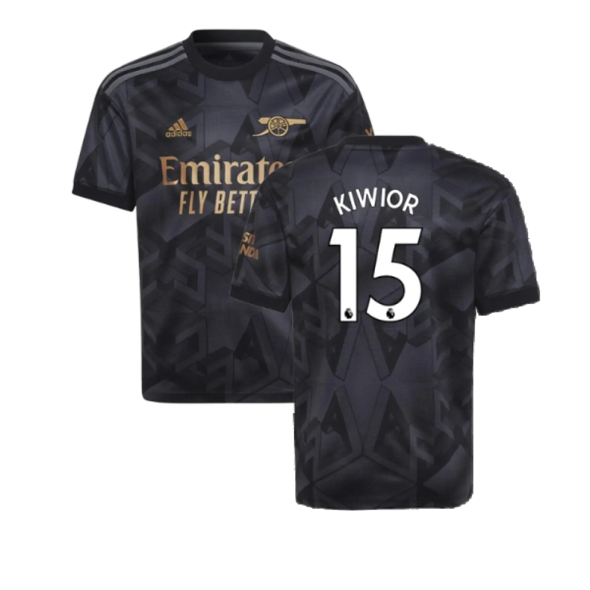 adidas Arsenal Kids SS Away Shirt 2022/23