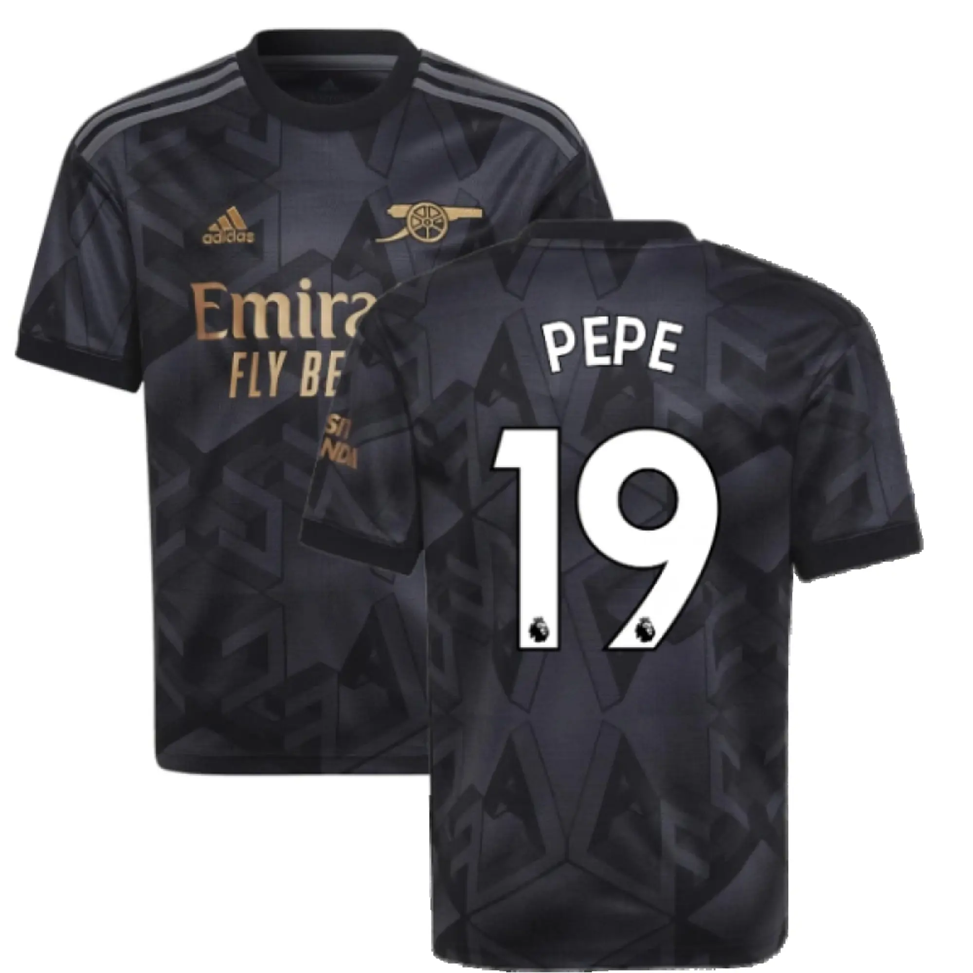 adidas Arsenal Kids SS Away Shirt 2022/23