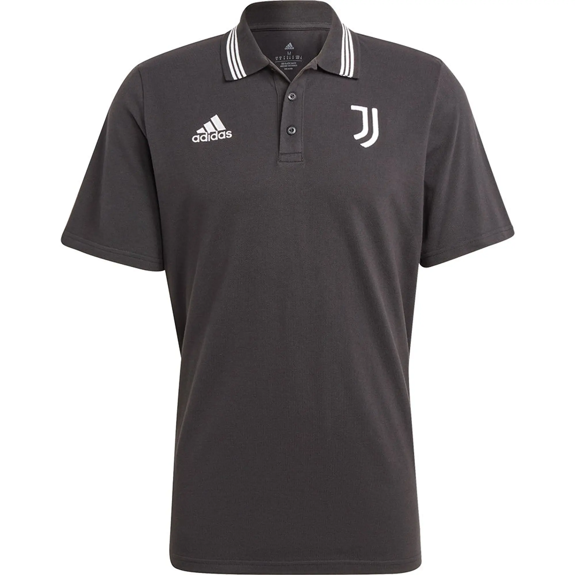 Juventus DNA Polo Shirt (Black) 2022-2023 Men's Size: Extra Small Made By: Adidas