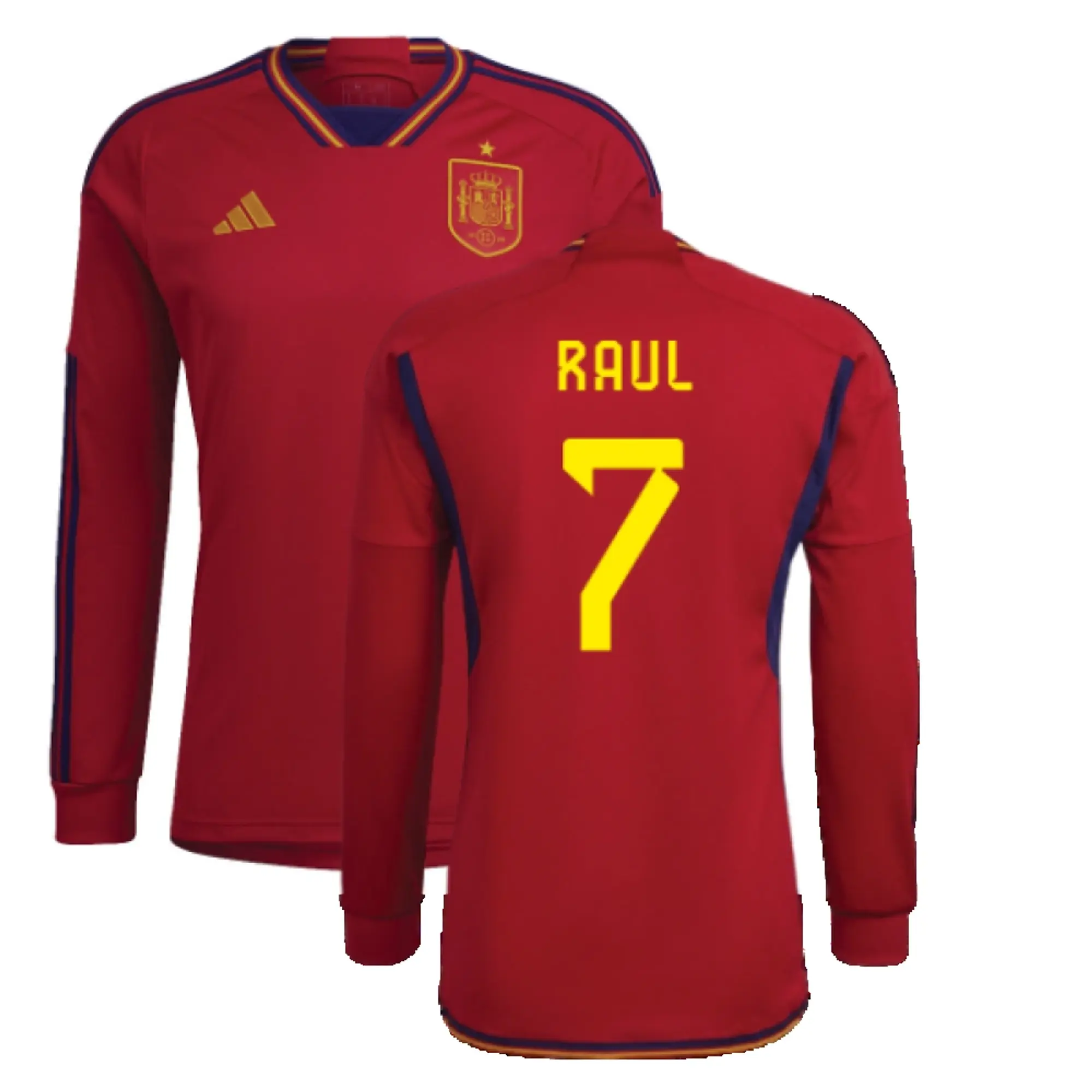 adidas Spain Mens LS Home Shirt 2022