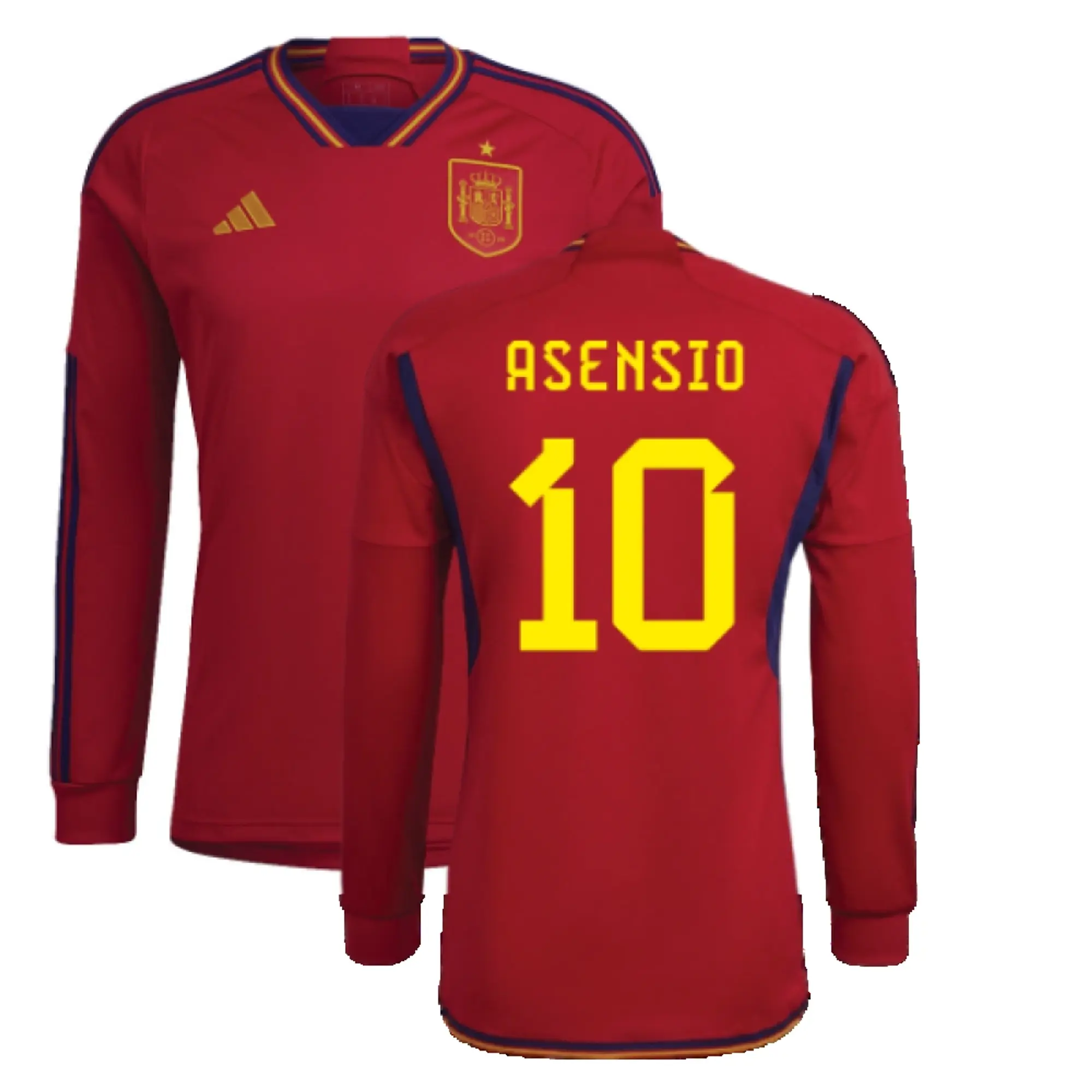 adidas Spain Mens LS Home Shirt 2022