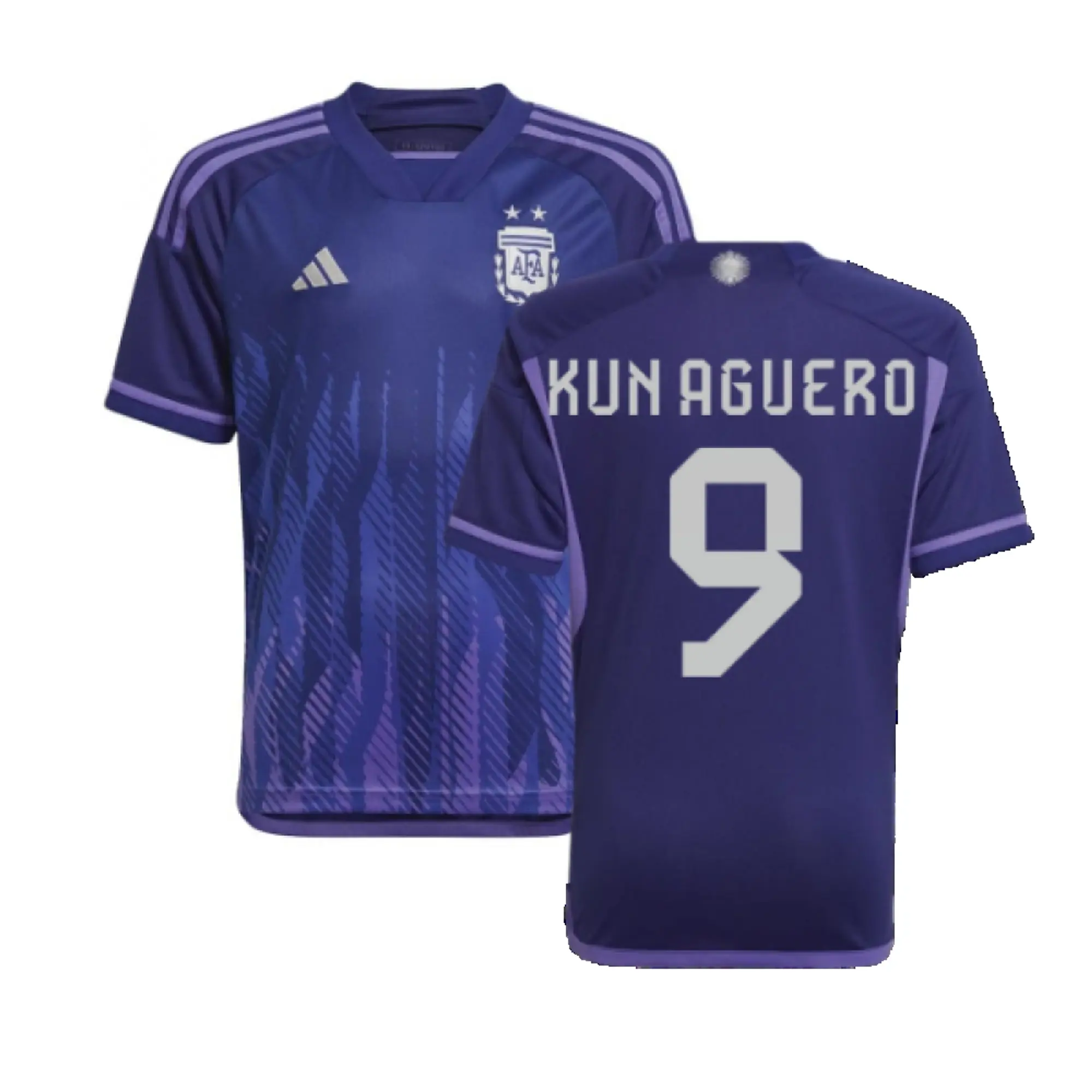 adidas Argentina Kids SS Away Shirt 2022