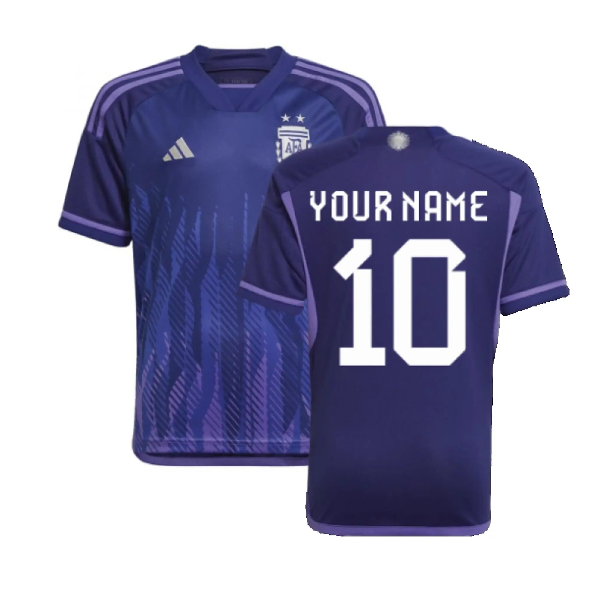 adidas Argentina Kids SS Away Shirt 2022