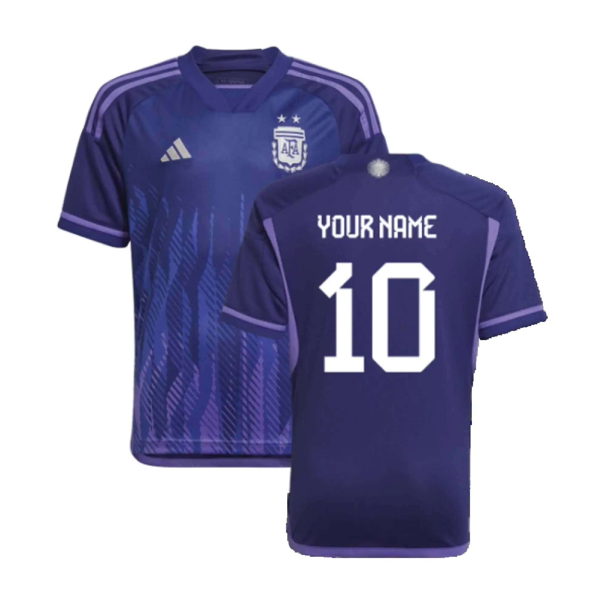 adidas Argentina Kids SS Away Shirt 2022