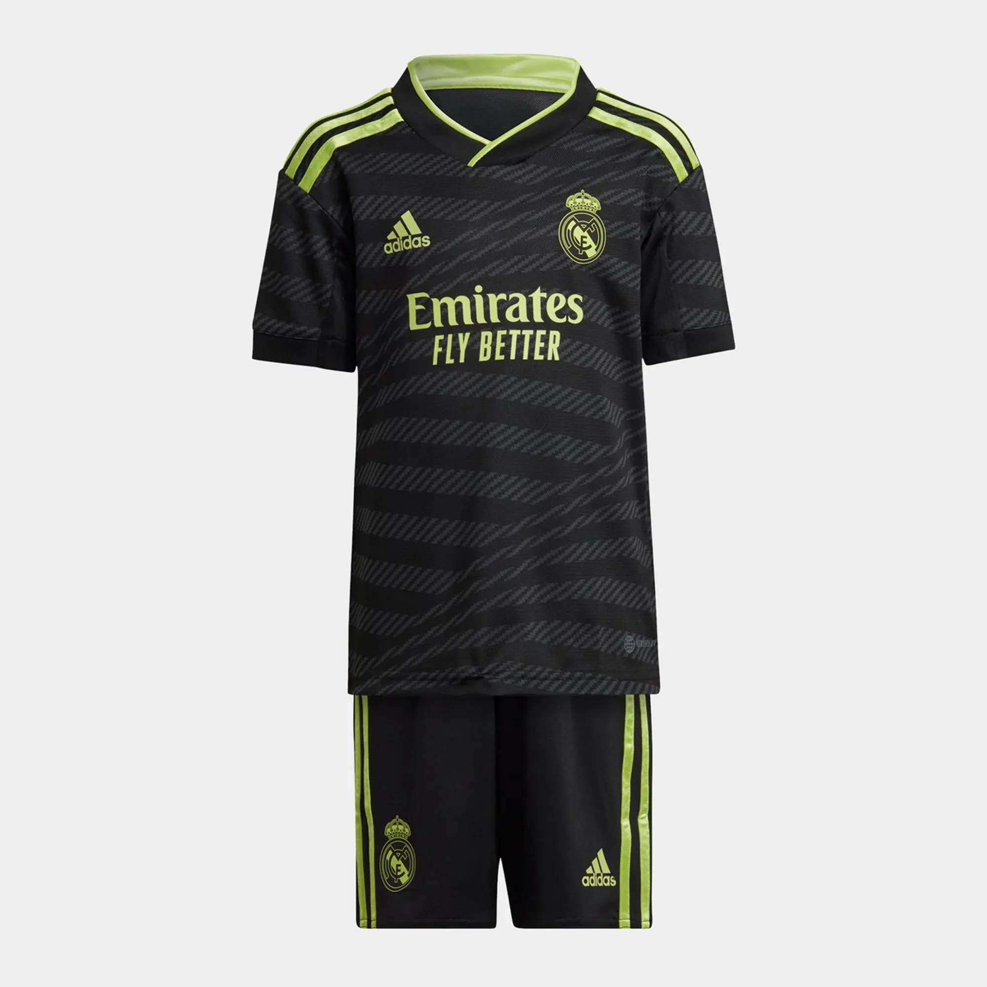 adidas Real Madrid Kids SS Third Mini Kit 2022/23