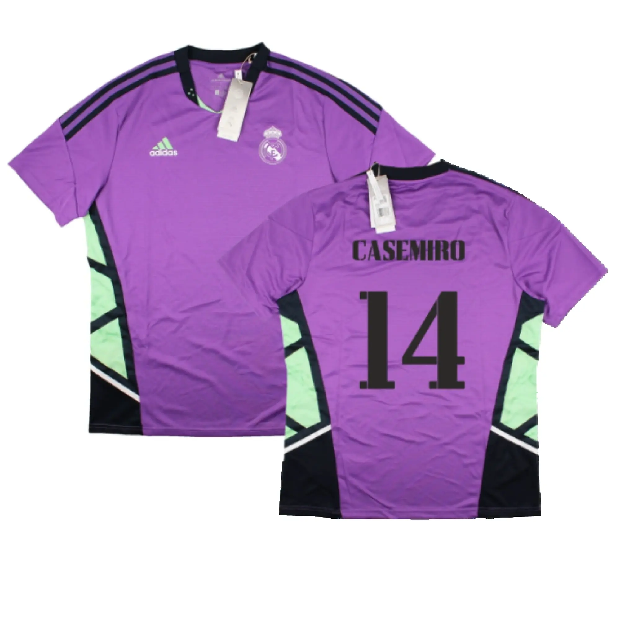 adidas Real Madrid Mens SS Home Shirt 2022/23