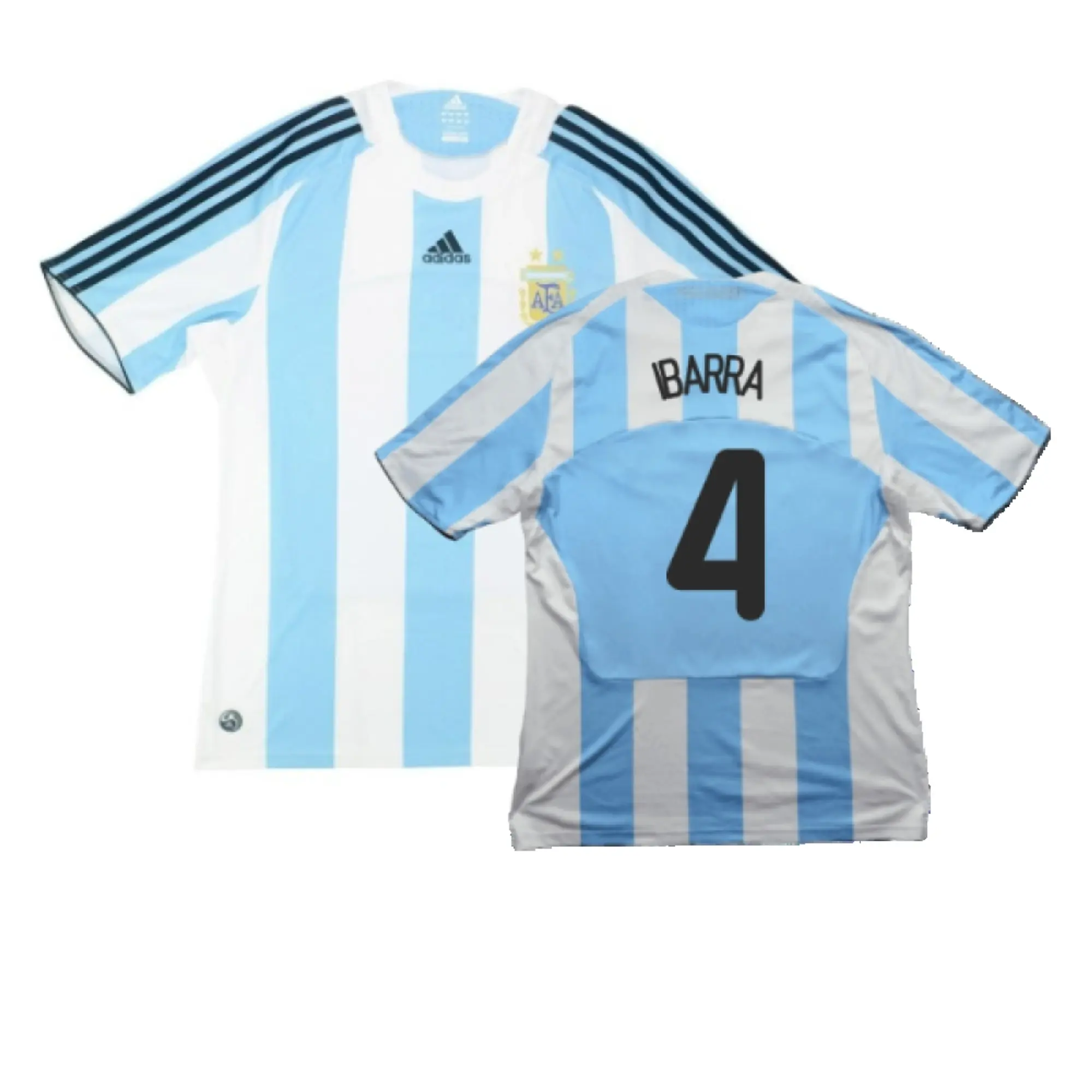 adidas Argentina Mens SS Home Shirt 2008