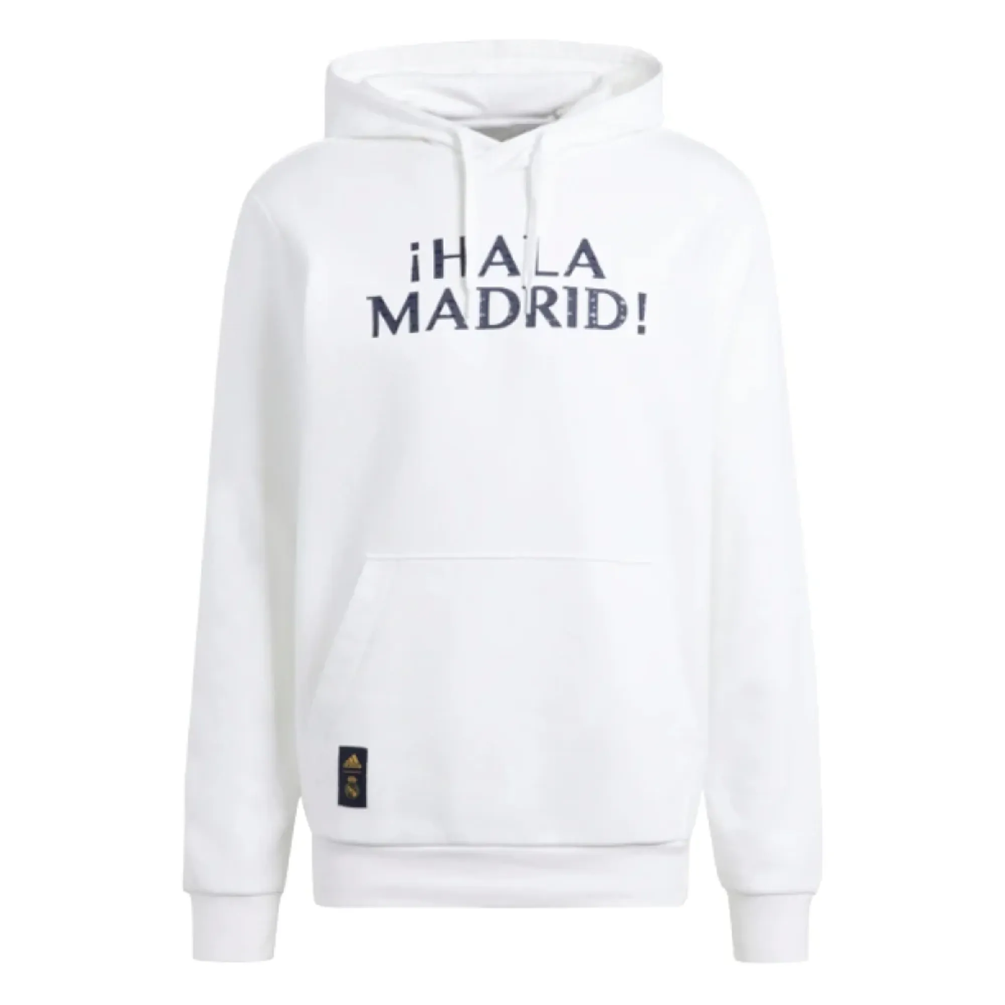 Real Madrid DNA Hoody (White) 2023-2024 Men's Made By: Adidas