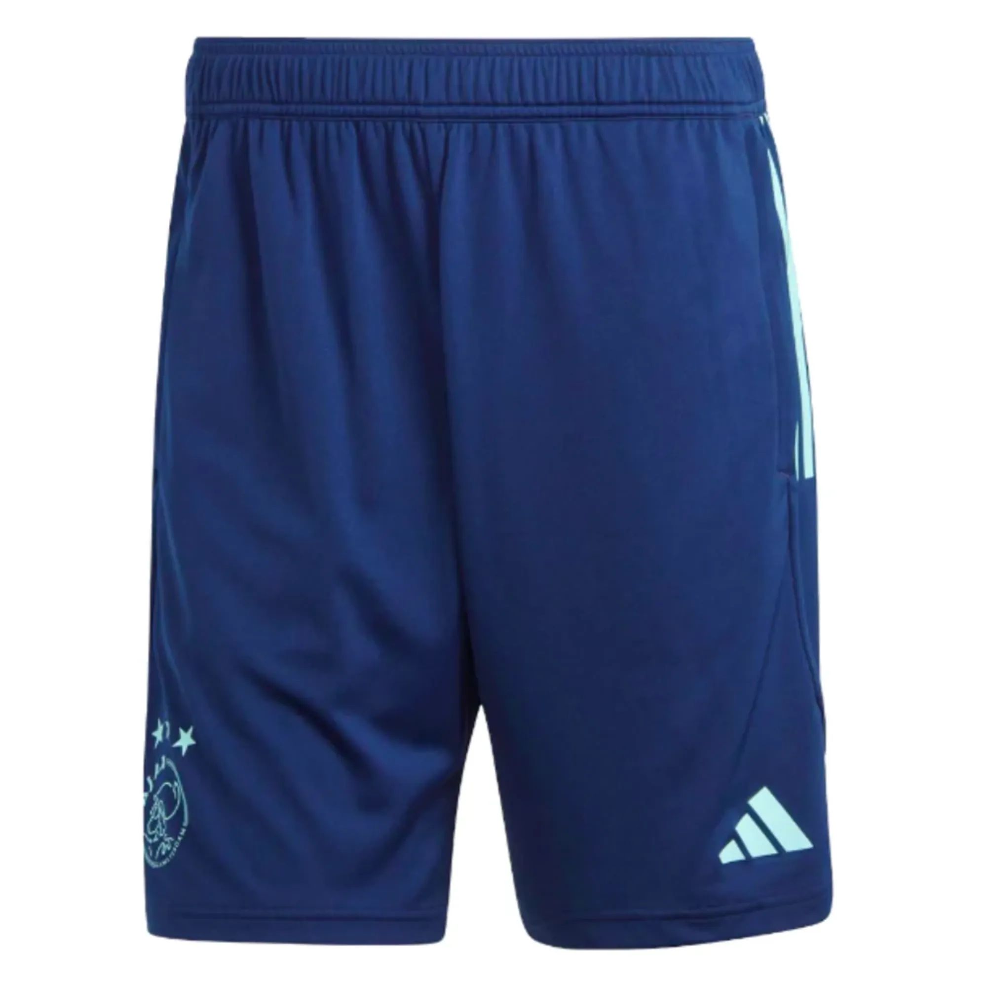 Ajax Training Shorts (Navy) - Kids 2023-2024 Size: 22 Waist Made By: Adidas