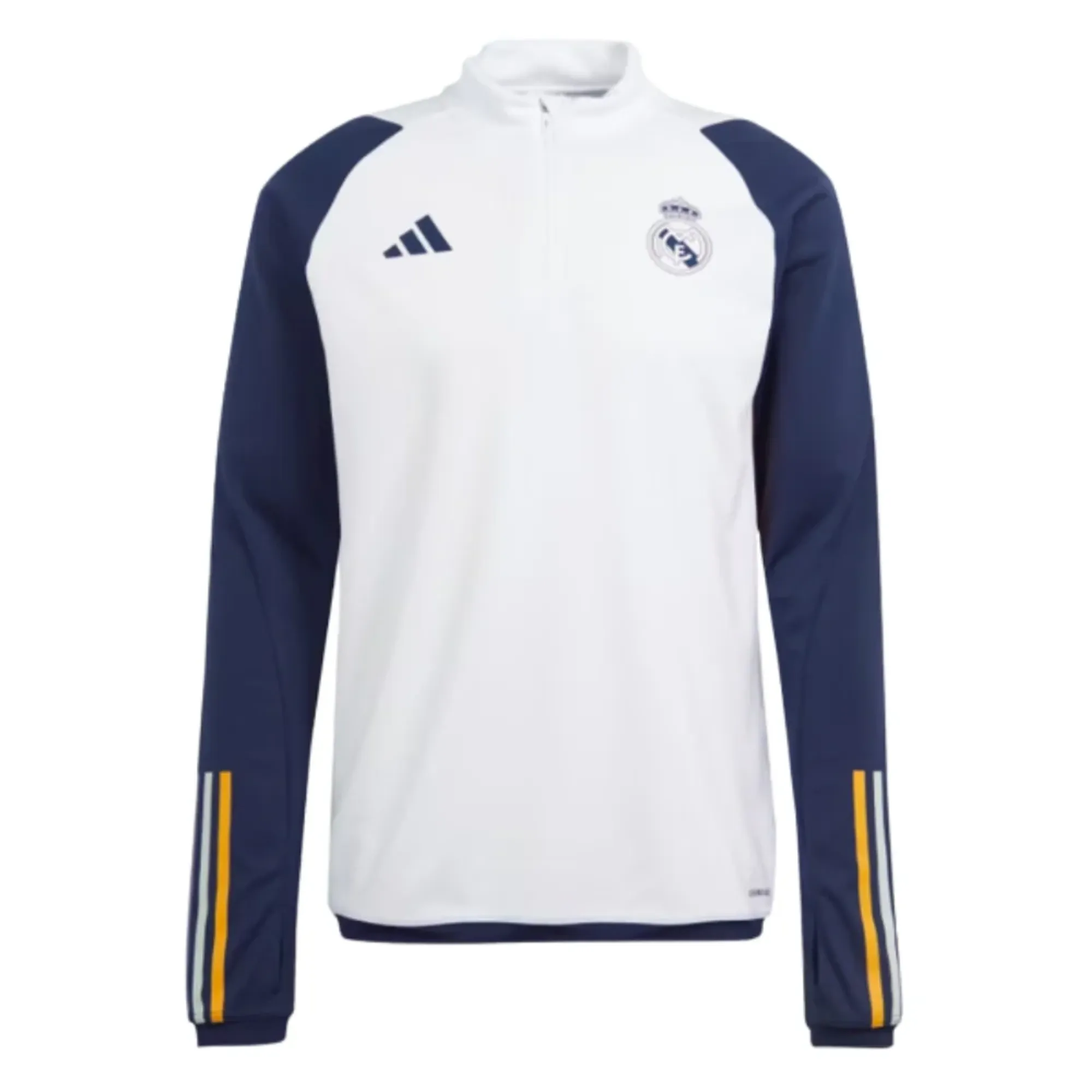 Real Madrid Training Top (White) 2023-2024 Men's Size: Extra Extra Large Made By: Adidas