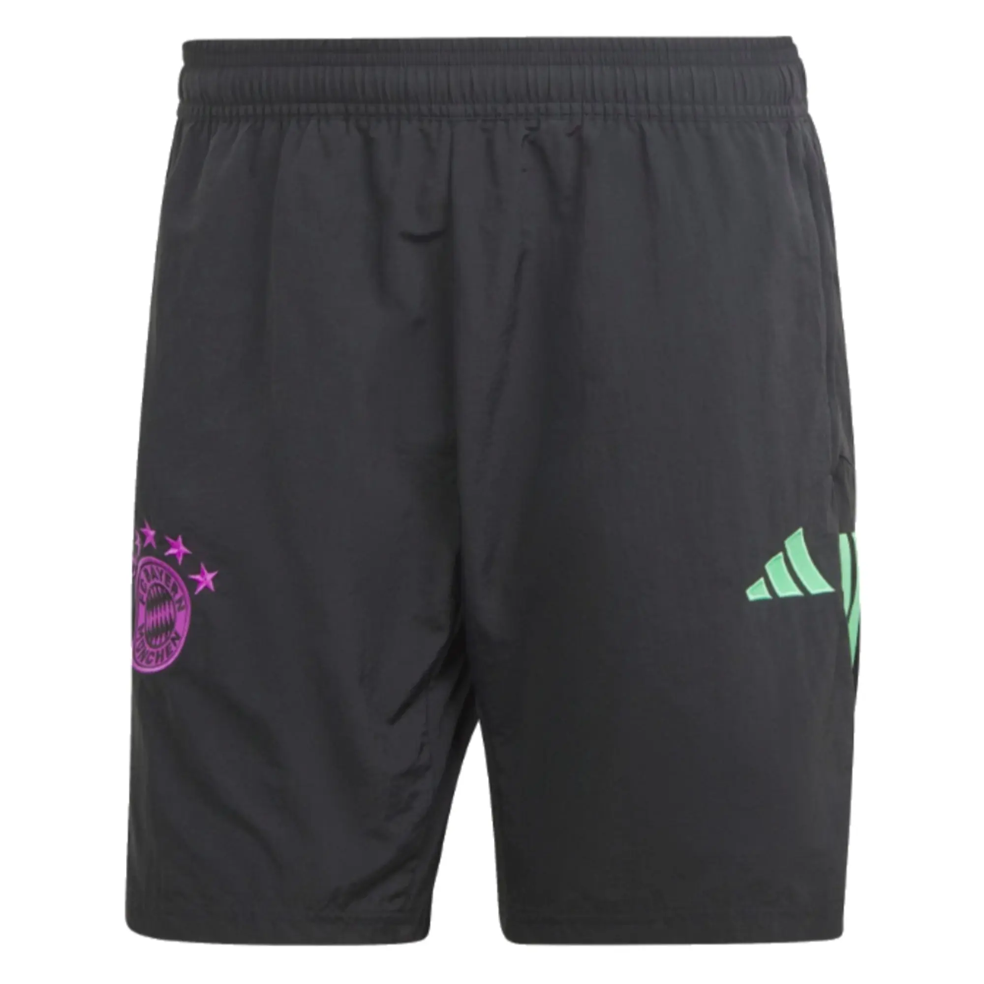 Bayern Munich Downtime Shorts Black 2023 2024 Men s Size 42 Waist Made By Adidas IB1569 FOOTY.COM