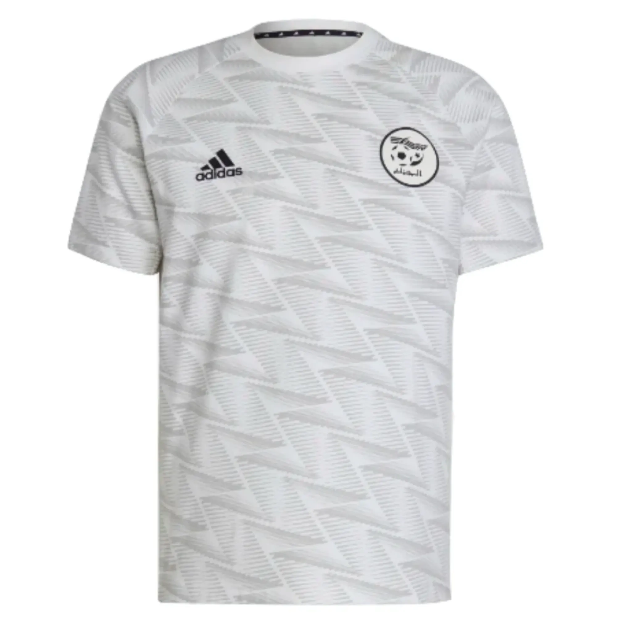 adidas Algeria Mens SS Travel Top Home Shirt 2022