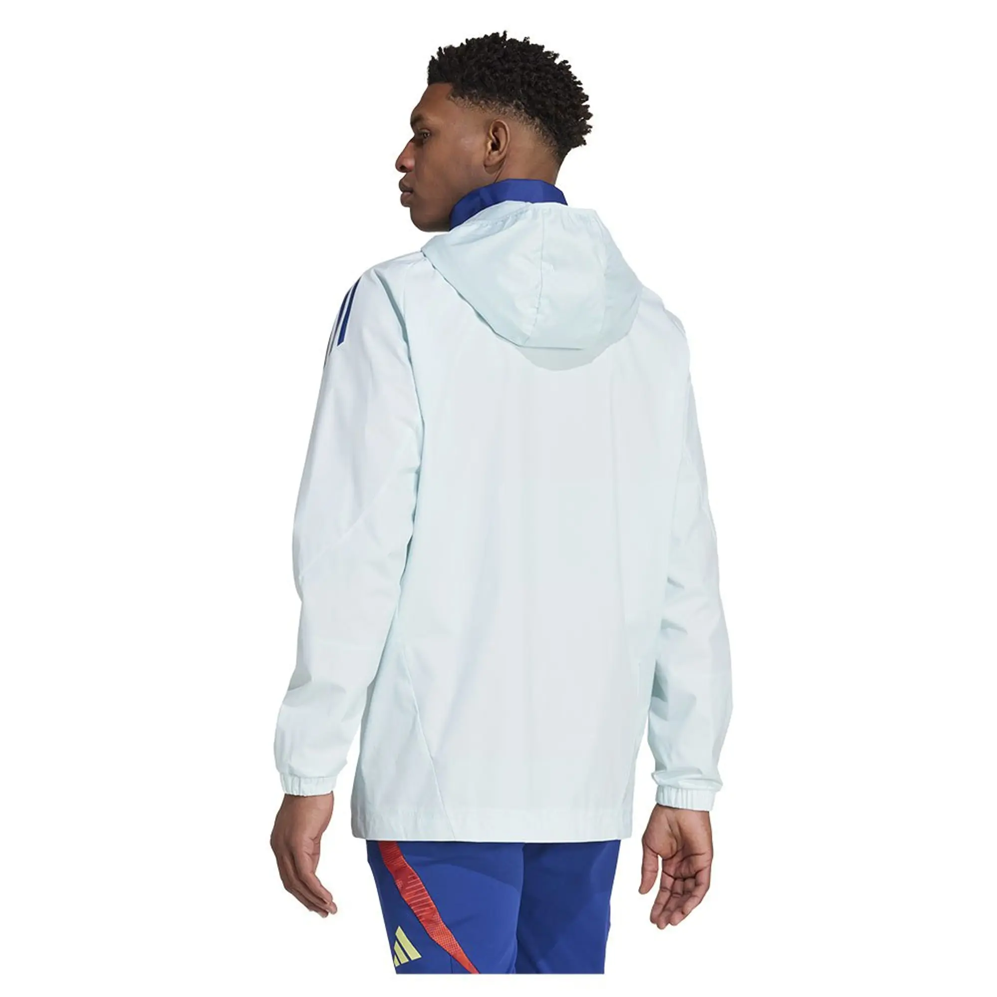 Spain Allweather Jacket (Mint) 2024-2025 Men's Blue Made By: Adidas