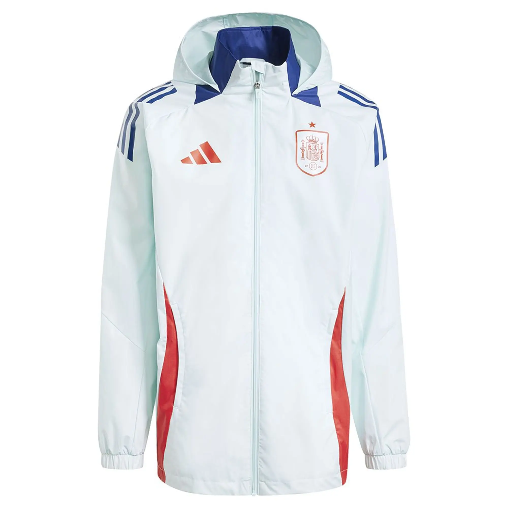 Spain Allweather Jacket (Mint) 2024-2025 Men's Blue Made By: Adidas