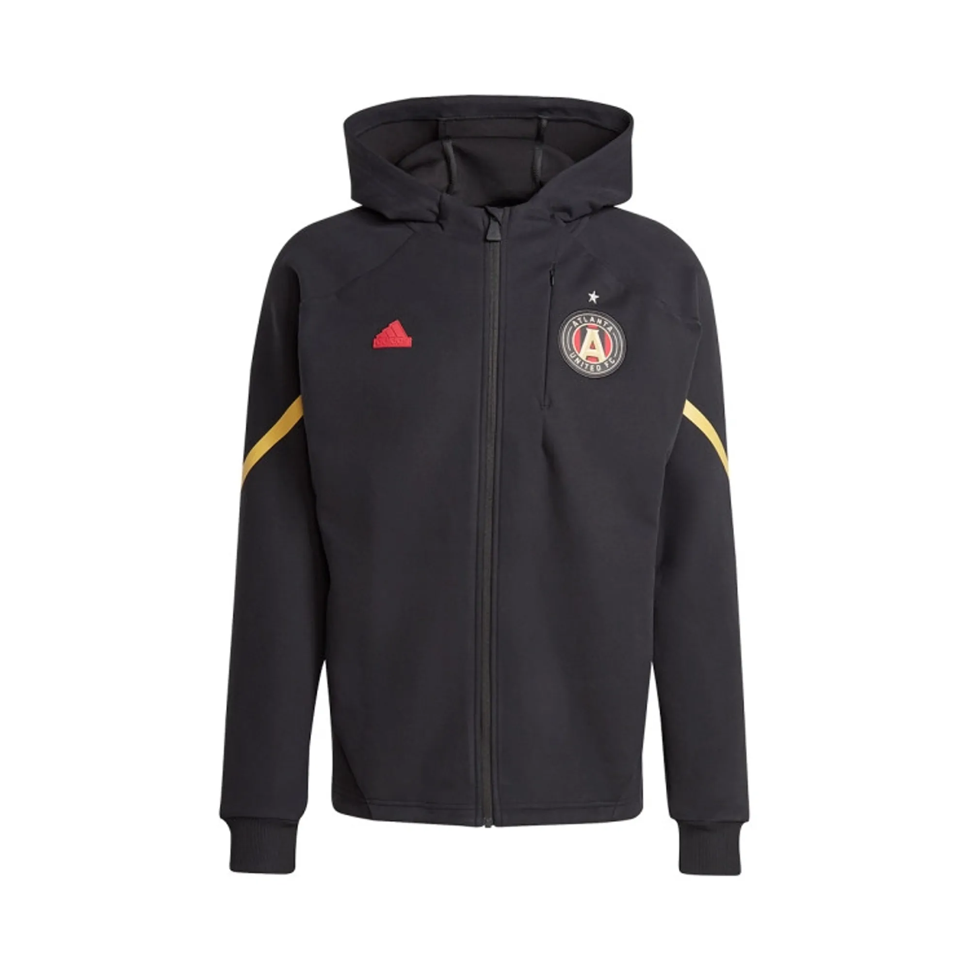 Atlanta United Anthem Jacket (Black) 2024-2025 Men's Size: Small Made By: Adidas
