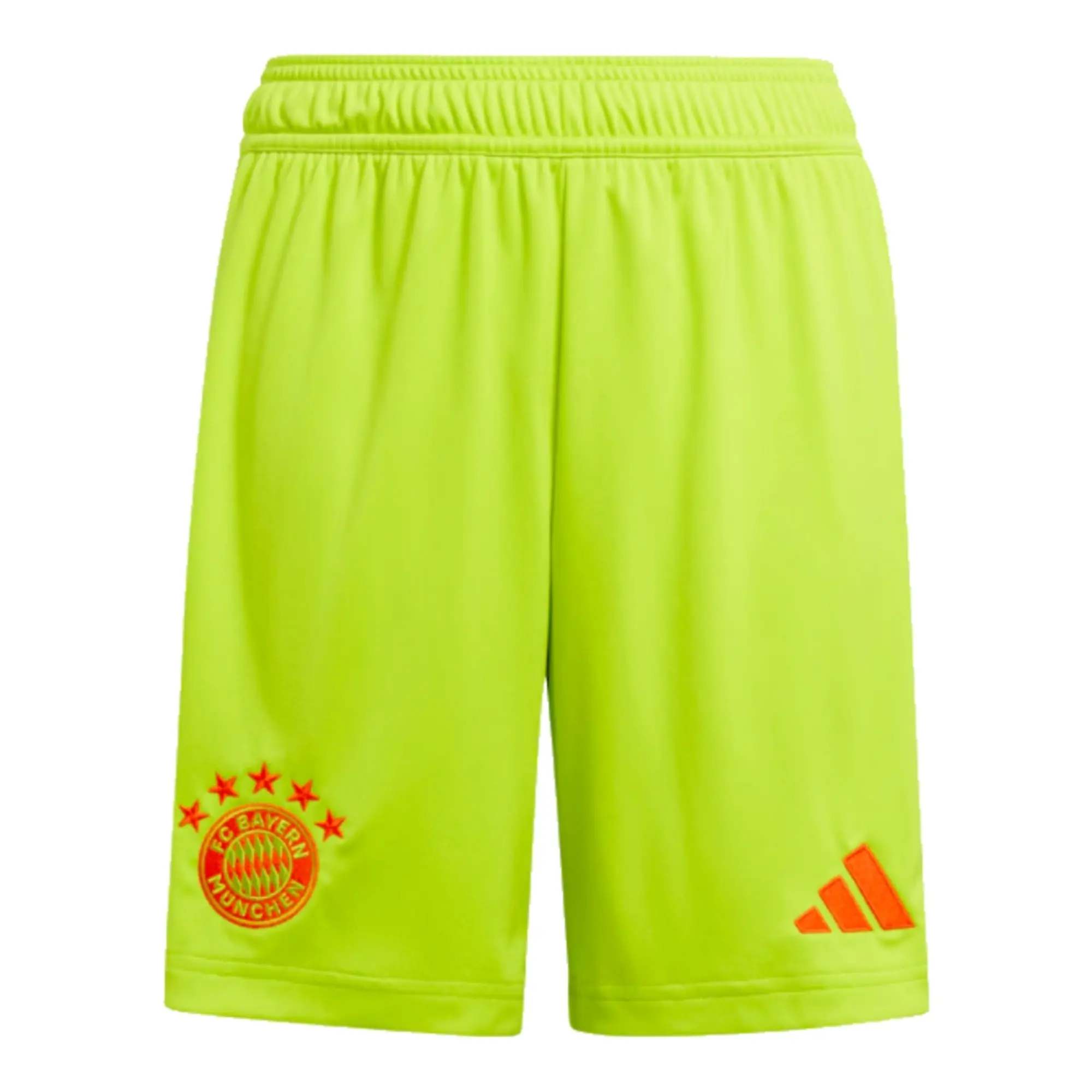 adidas Bayern Munich Kids Goalkeeper Home Shorts 2024/25