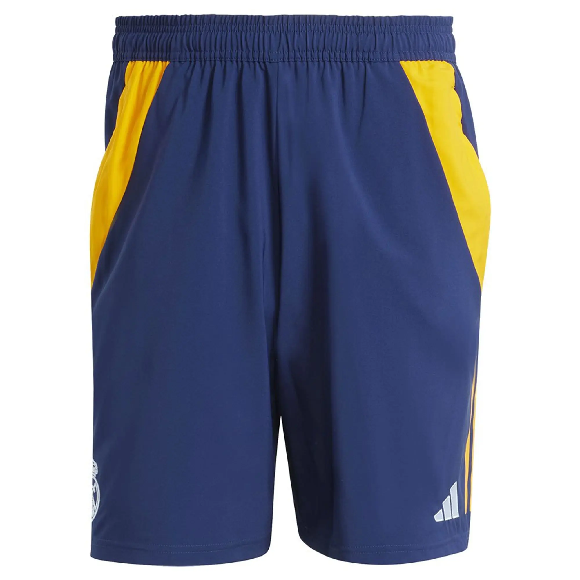 Real Madrid Downtime Shorts (Glow Blue) 2024-2025 Men's Size: Extra Small Made By: Adidas